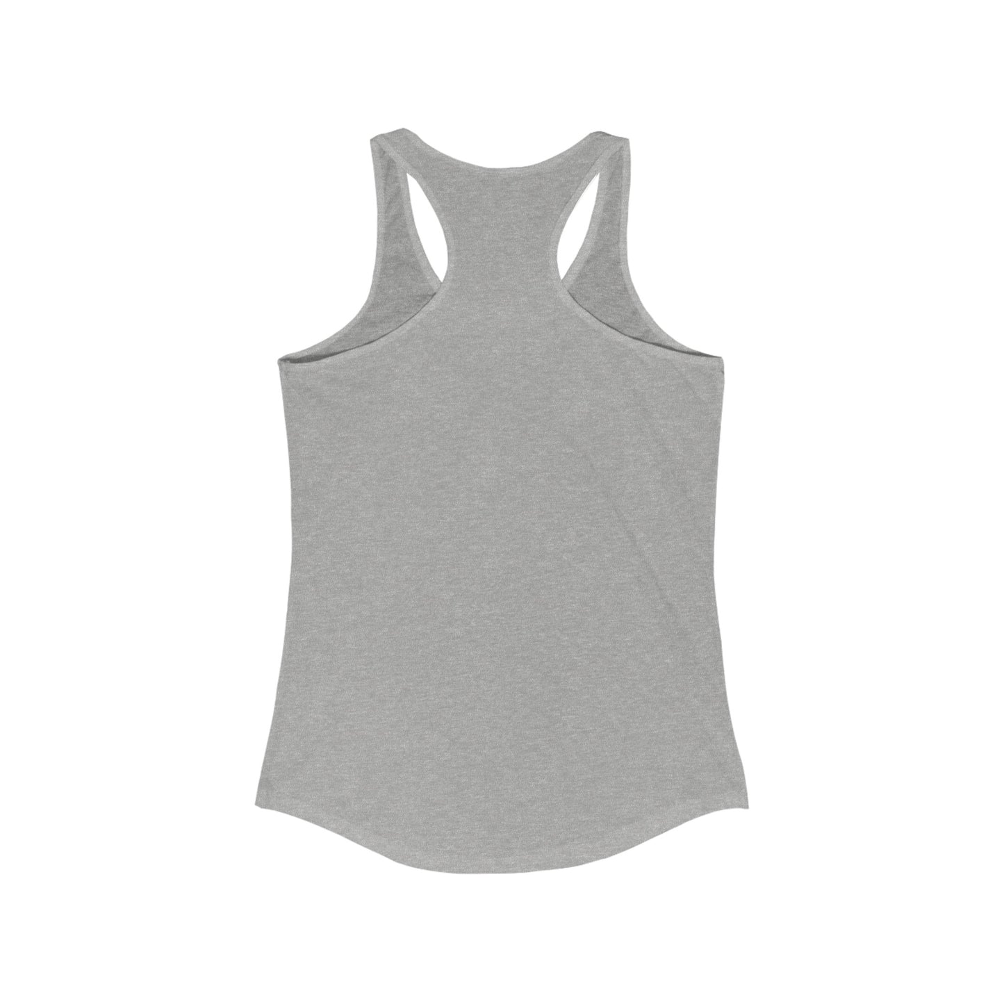 Sorry for what I said before I had my coffee, Women's Ideal Racerback Tank