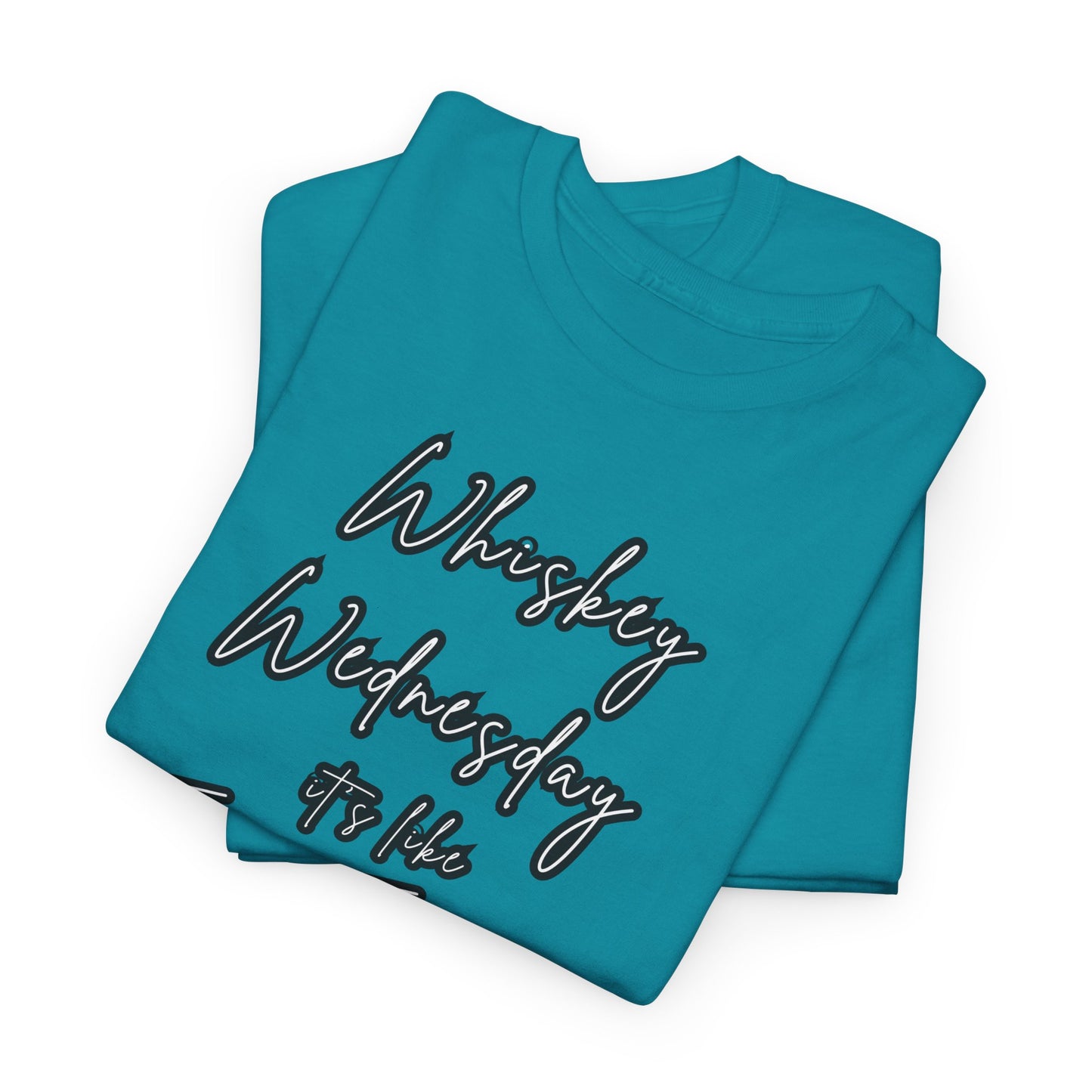 Whiskey Wednesday, Unisex Heavy Cotton Tee