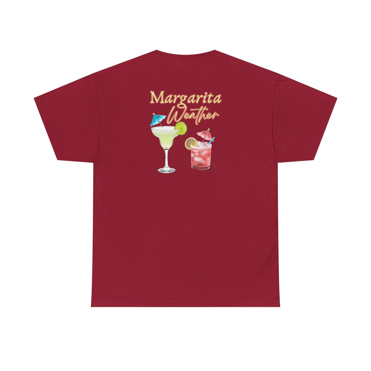 Margarita Vibe Unisex Heavy Cotton Tee, Perfect for Summer Gatherings, Beach Days, Birthday Celebrations, Drink Lovers, Casual Wear