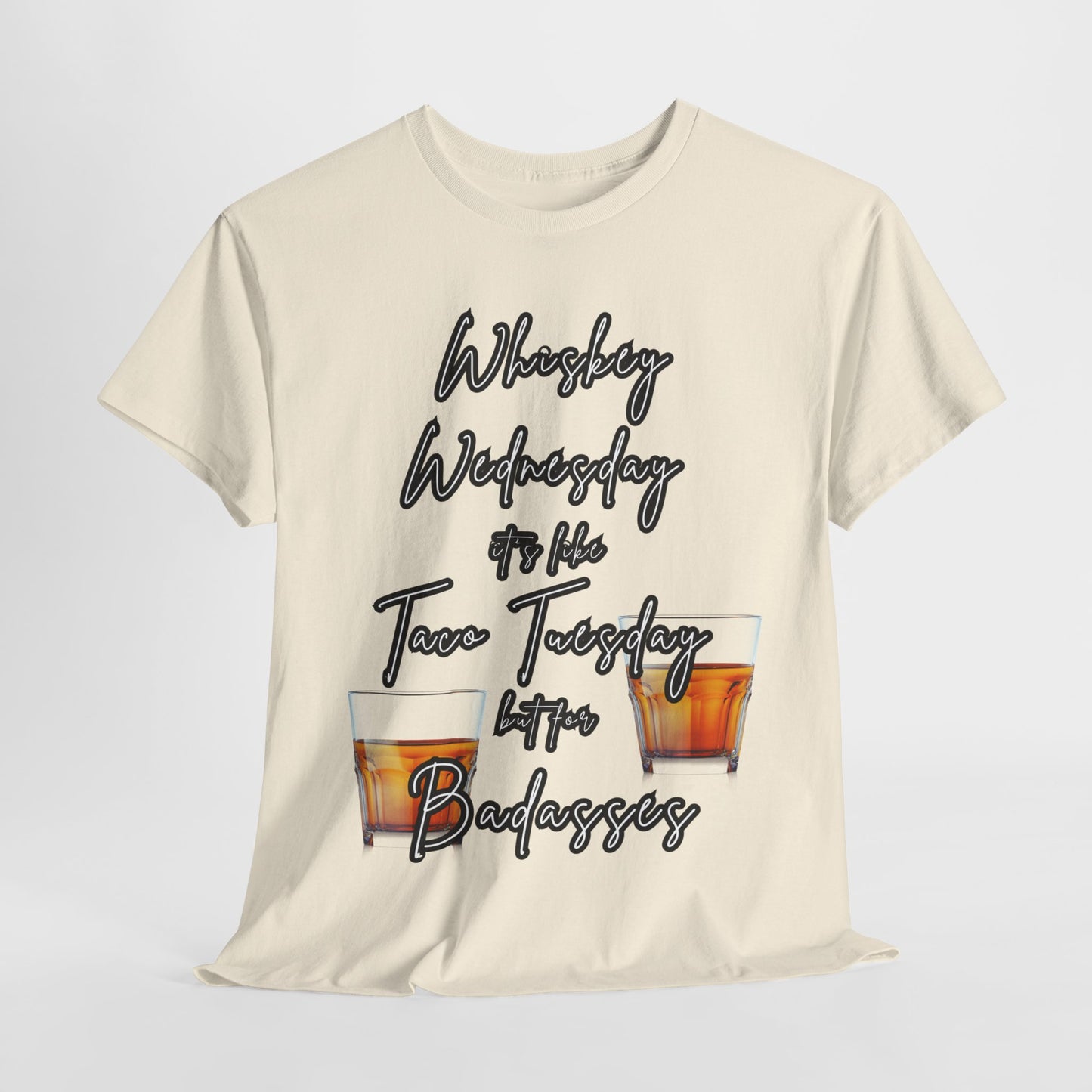 Whiskey Wednesday, Unisex Heavy Cotton Tee
