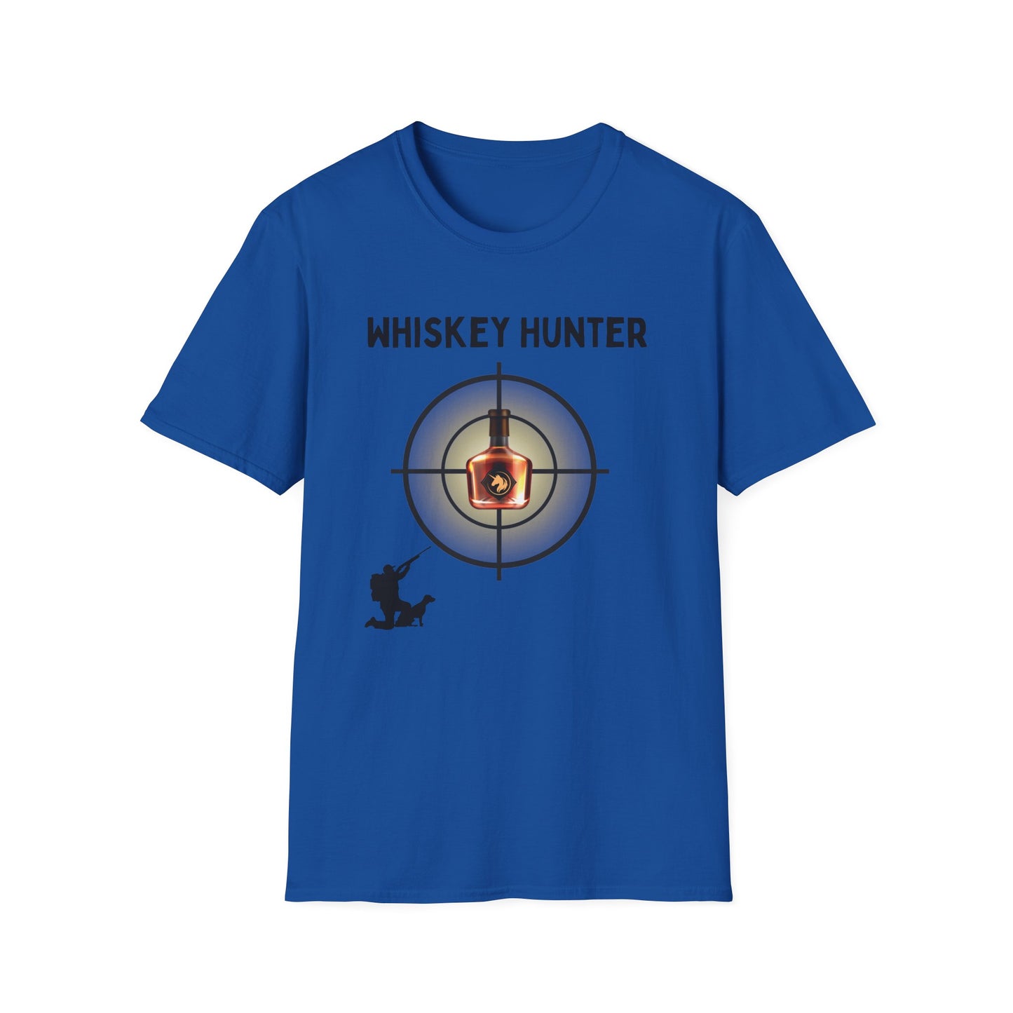 Whiskey Hunter Unisex Softstyle T-Shirt - For Hunting Enthusiasts