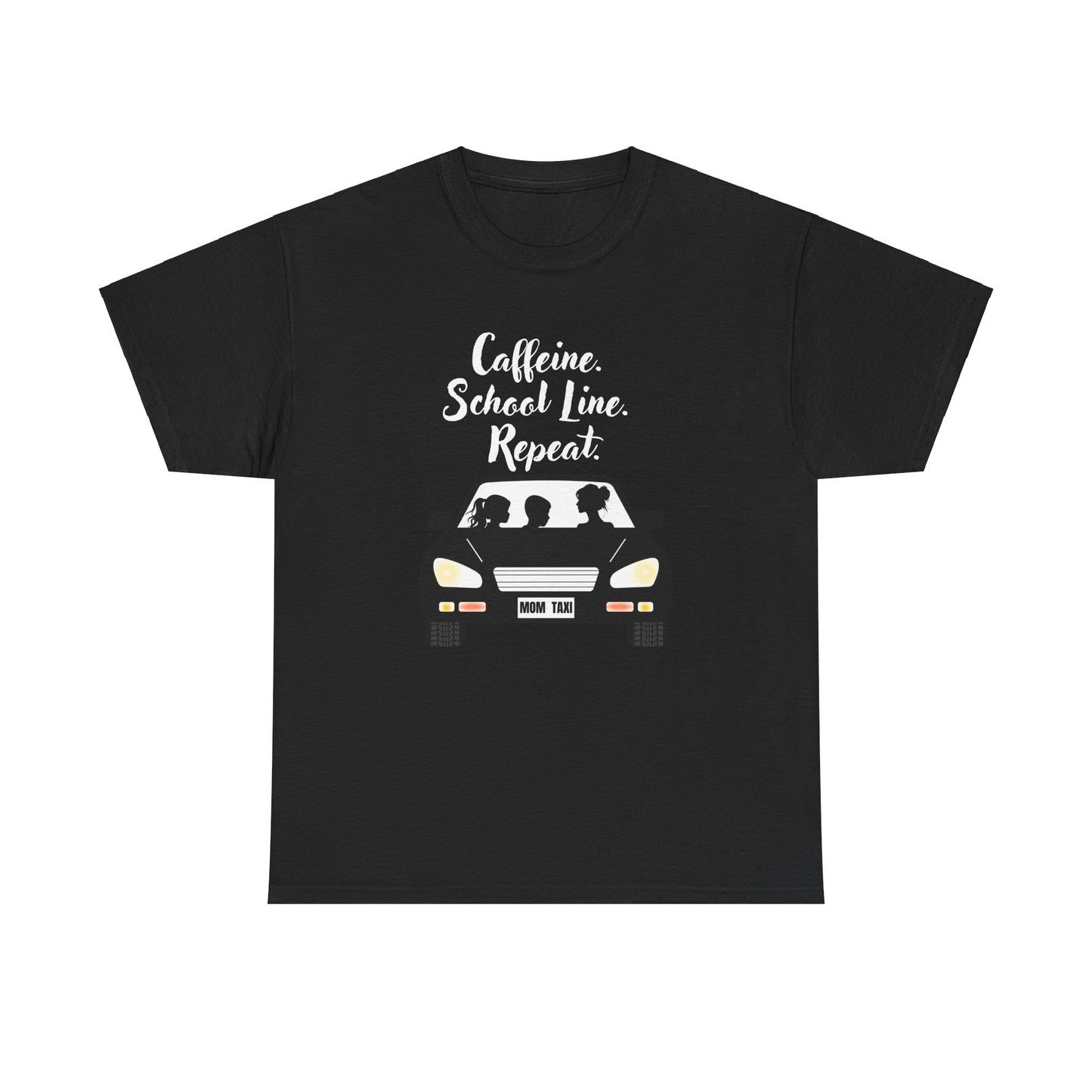 Retro Car Ride Unisex Heavy Cotton Tee - Fun Adventure Graphic Tee