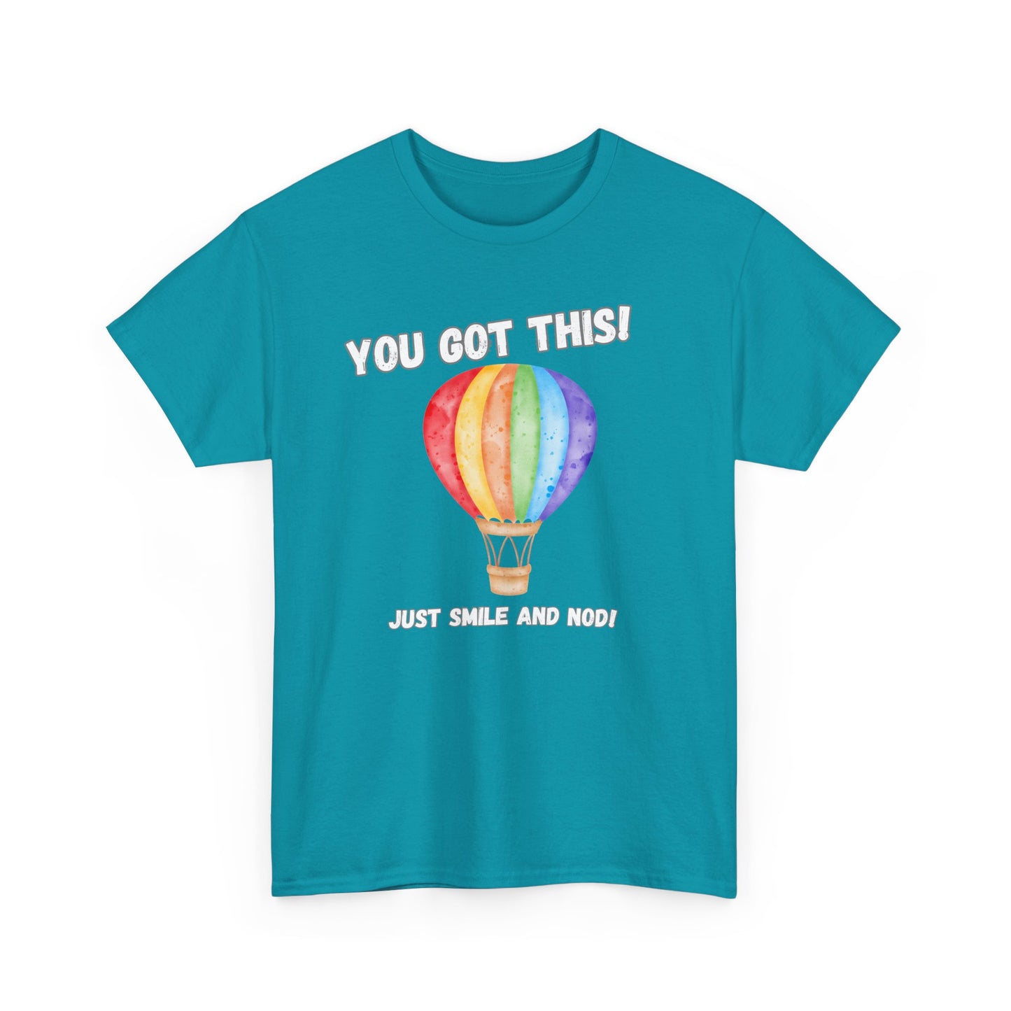Inspirational Hot Air Balloon Tee - "You Got This!"