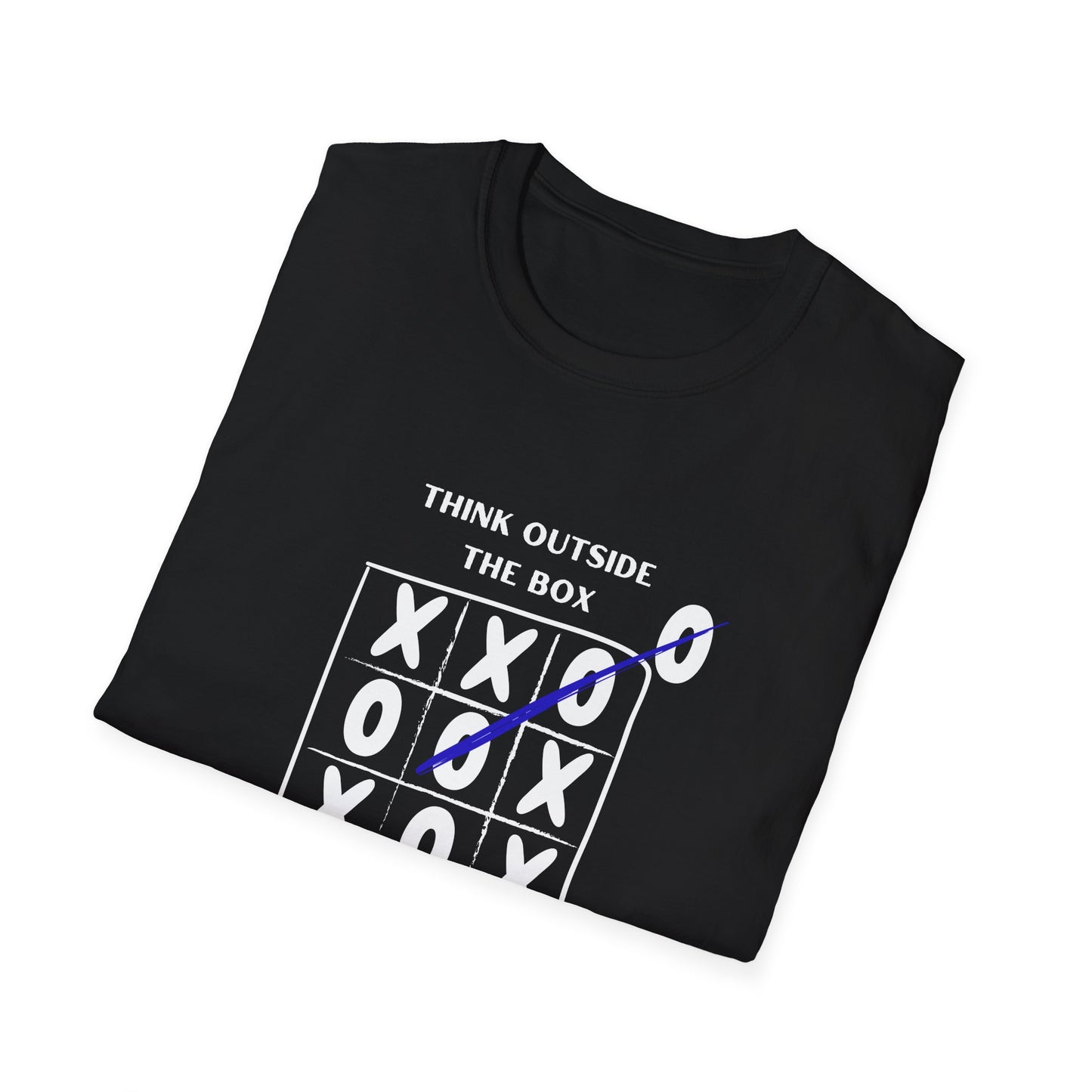 Think Outside the Box Unisex T-Shirt - Creative & Motivational Graphic Tee