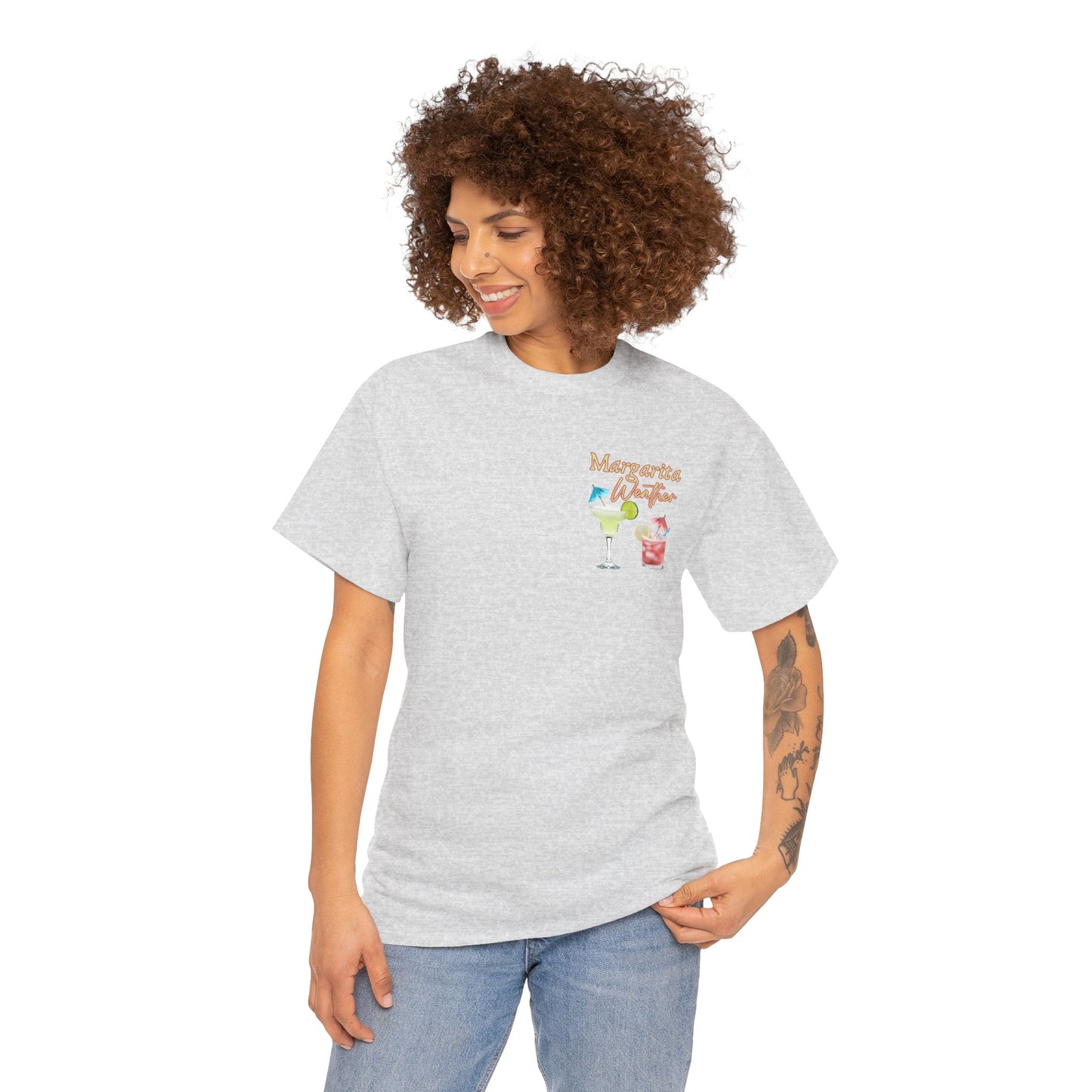 Margarita Vibe Unisex Heavy Cotton Tee, Perfect for Summer Gatherings, Beach Days, Birthday Celebrations, Drink Lovers, Casual Wear