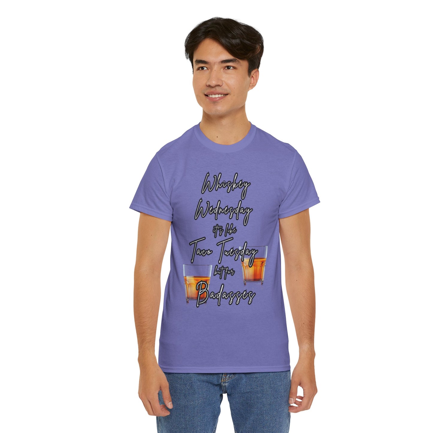 Whiskey Wednesday, Unisex Heavy Cotton Tee