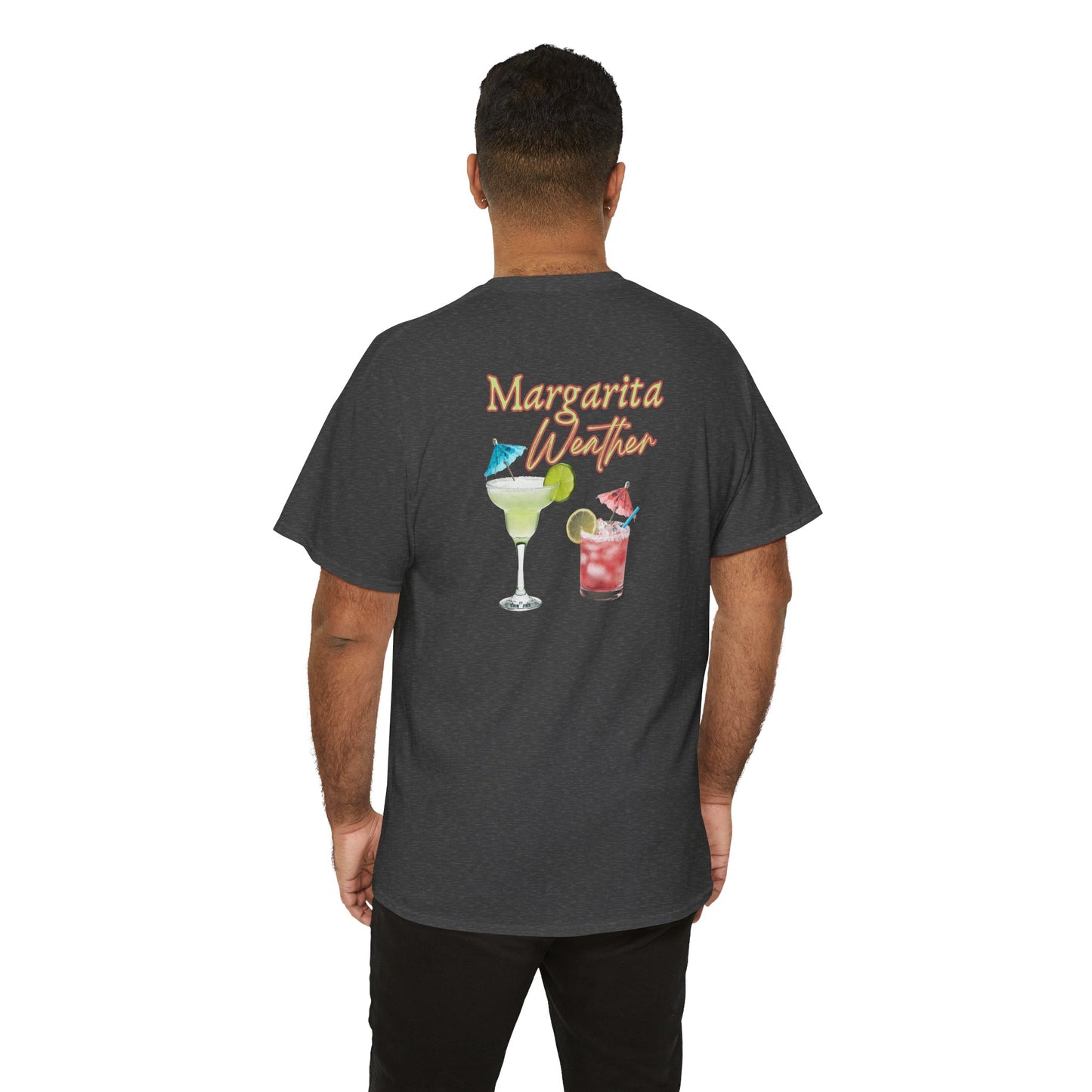 Margarita Vibe Unisex Heavy Cotton Tee, Perfect for Summer Gatherings, Beach Days, Birthday Celebrations, Drink Lovers, Casual Wear