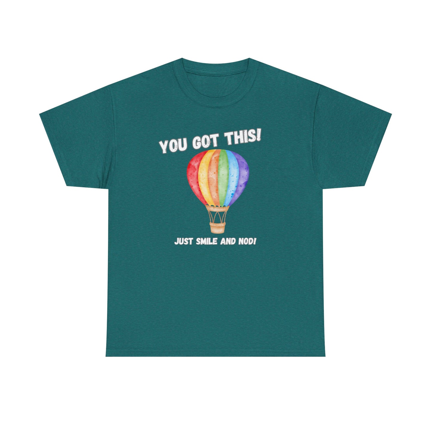 Inspirational Hot Air Balloon Tee - "You Got This!"
