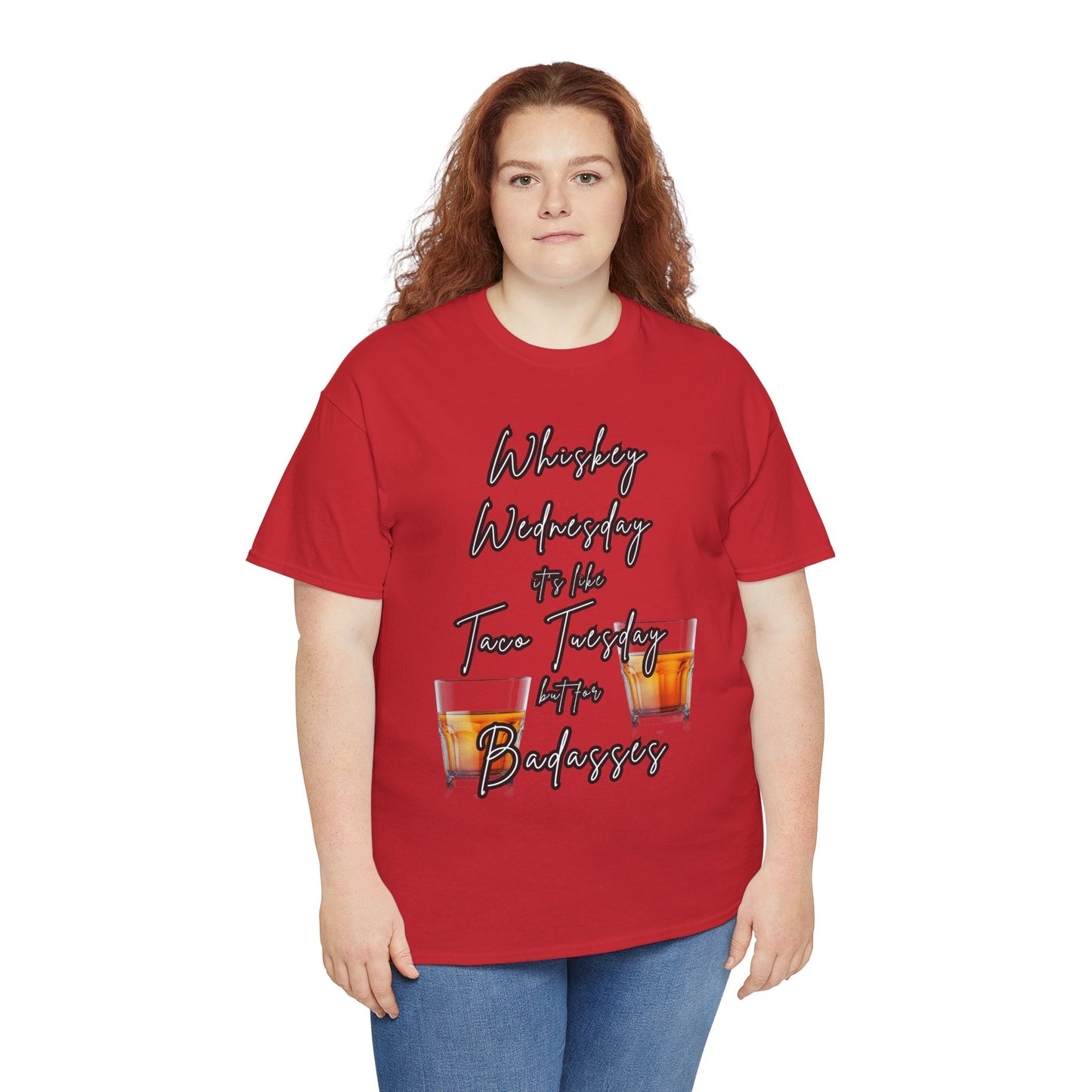 Whiskey Wednesday, Unisex Heavy Cotton Tee