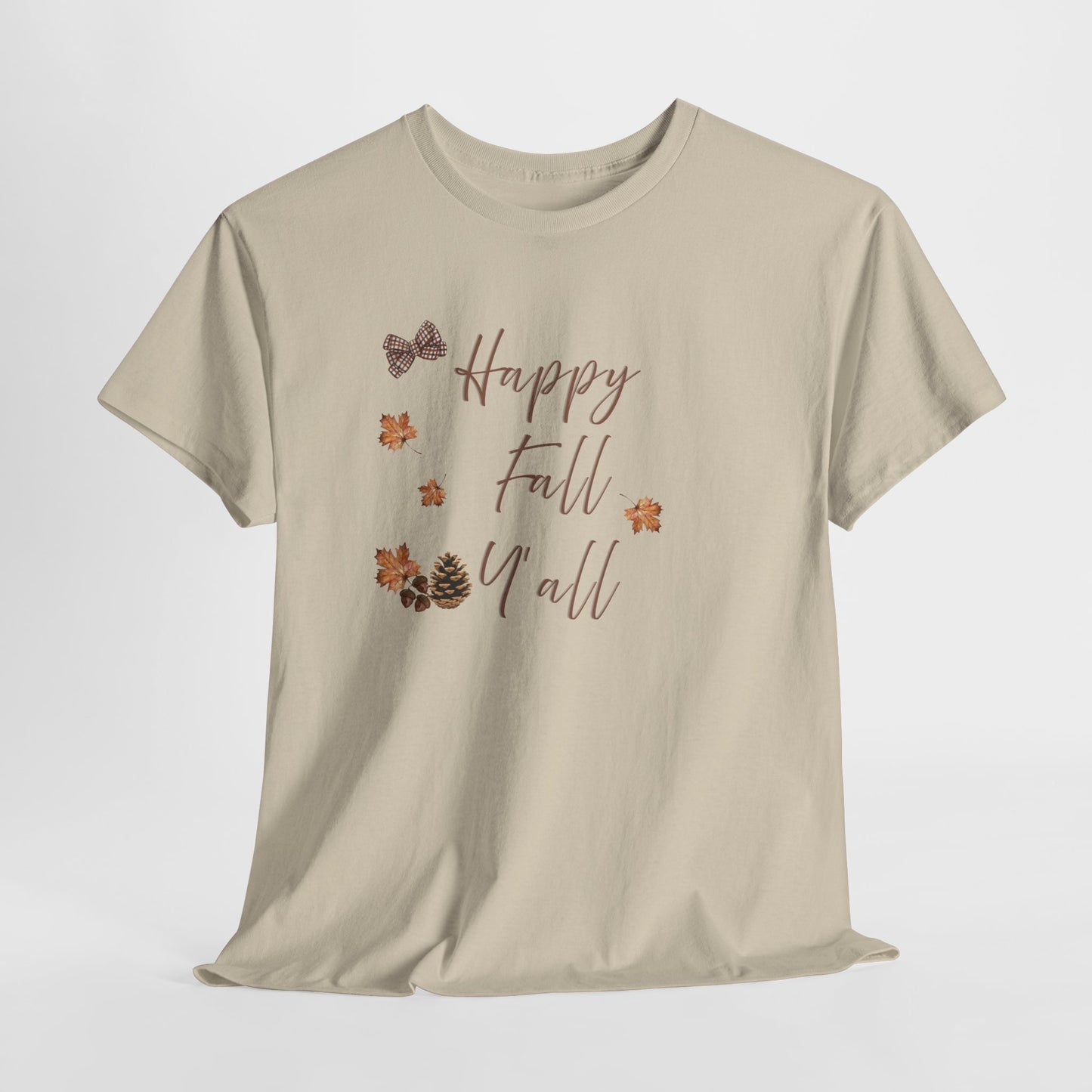 Happy Full Y'all Unisex Heavy Cozy Tee