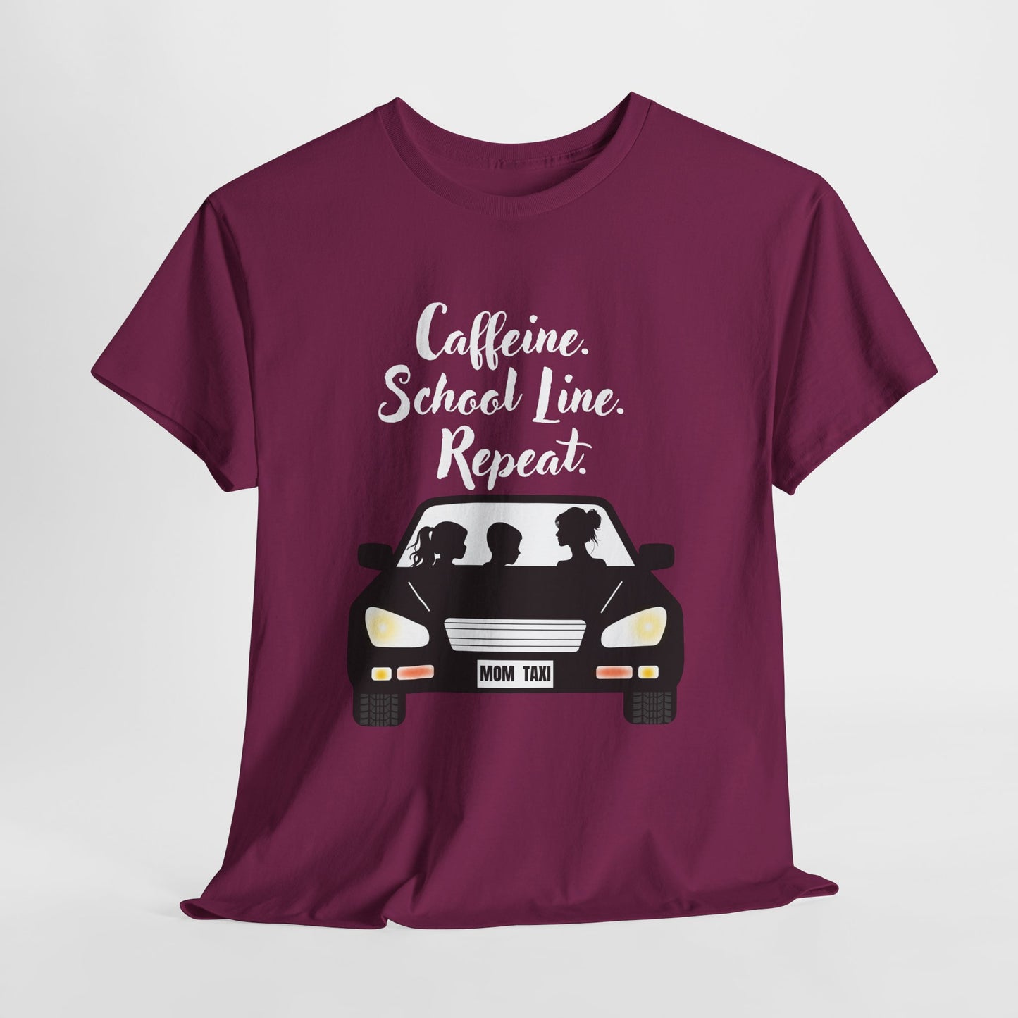 Retro Car Ride Unisex Heavy Cotton Tee - Fun Adventure Graphic Tee