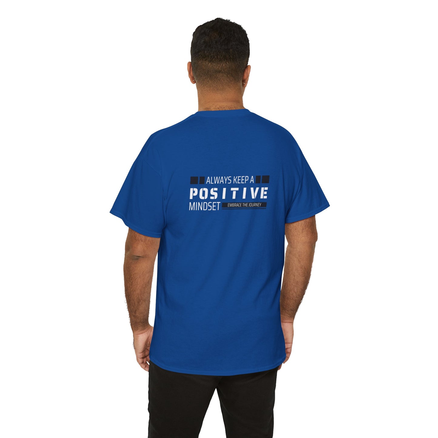 Positive Mindset Unisex Heavy Cotton Tee - Inspiring Daily Wear