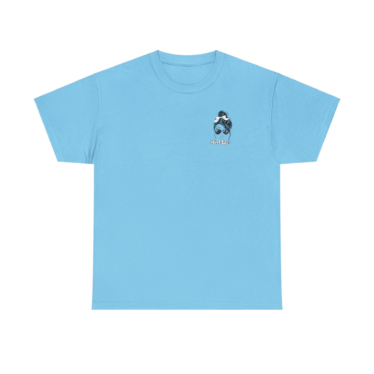 #Pool Life, Unisex Heavy Cotton Tee - Vibrant Summer Vibes