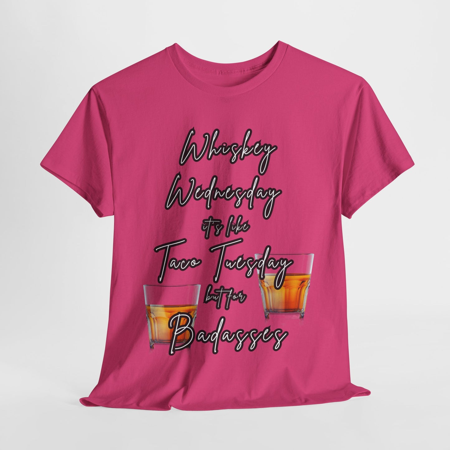 Whiskey Wednesday, Unisex Heavy Cotton Tee