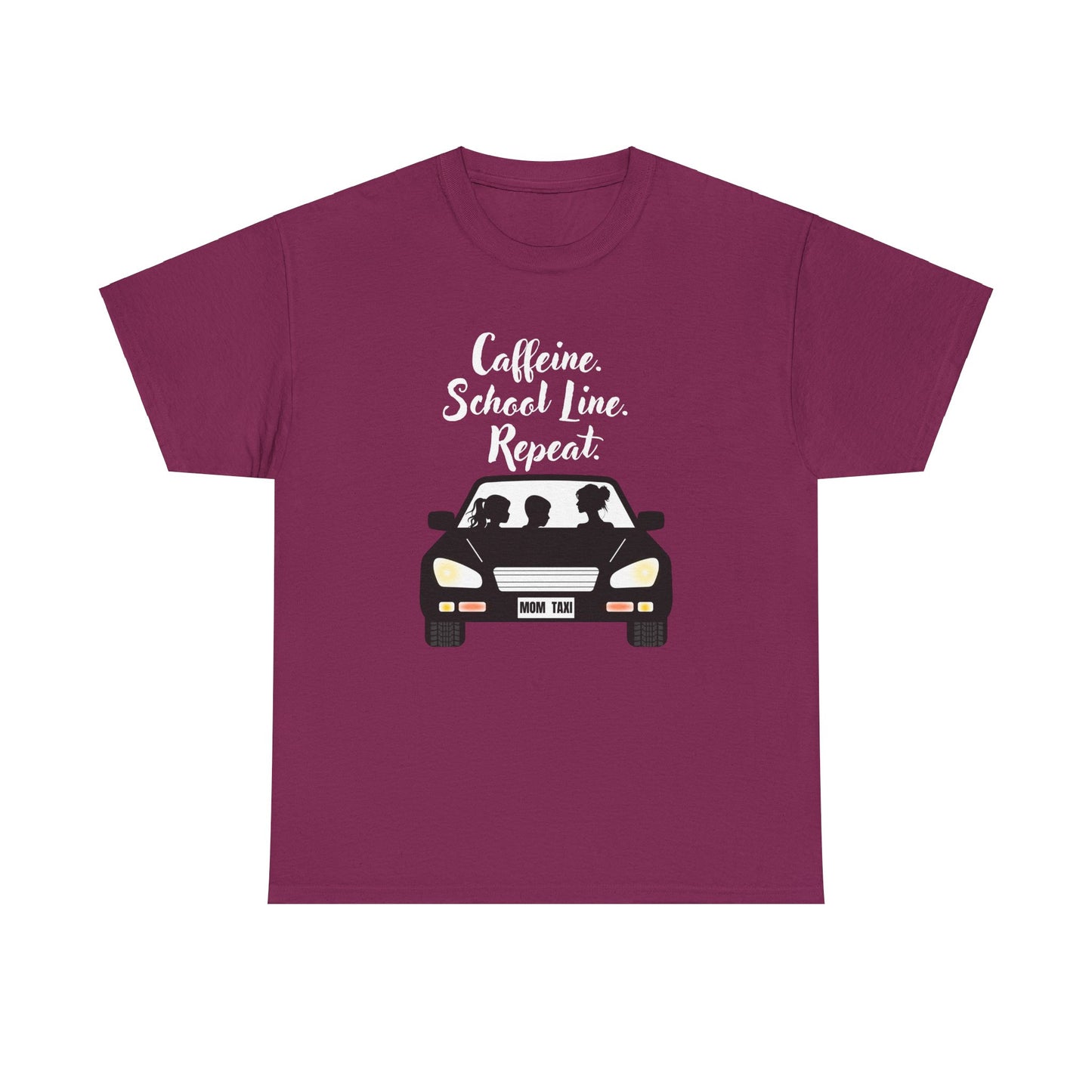 Retro Car Ride Unisex Heavy Cotton Tee - Fun Adventure Graphic Tee