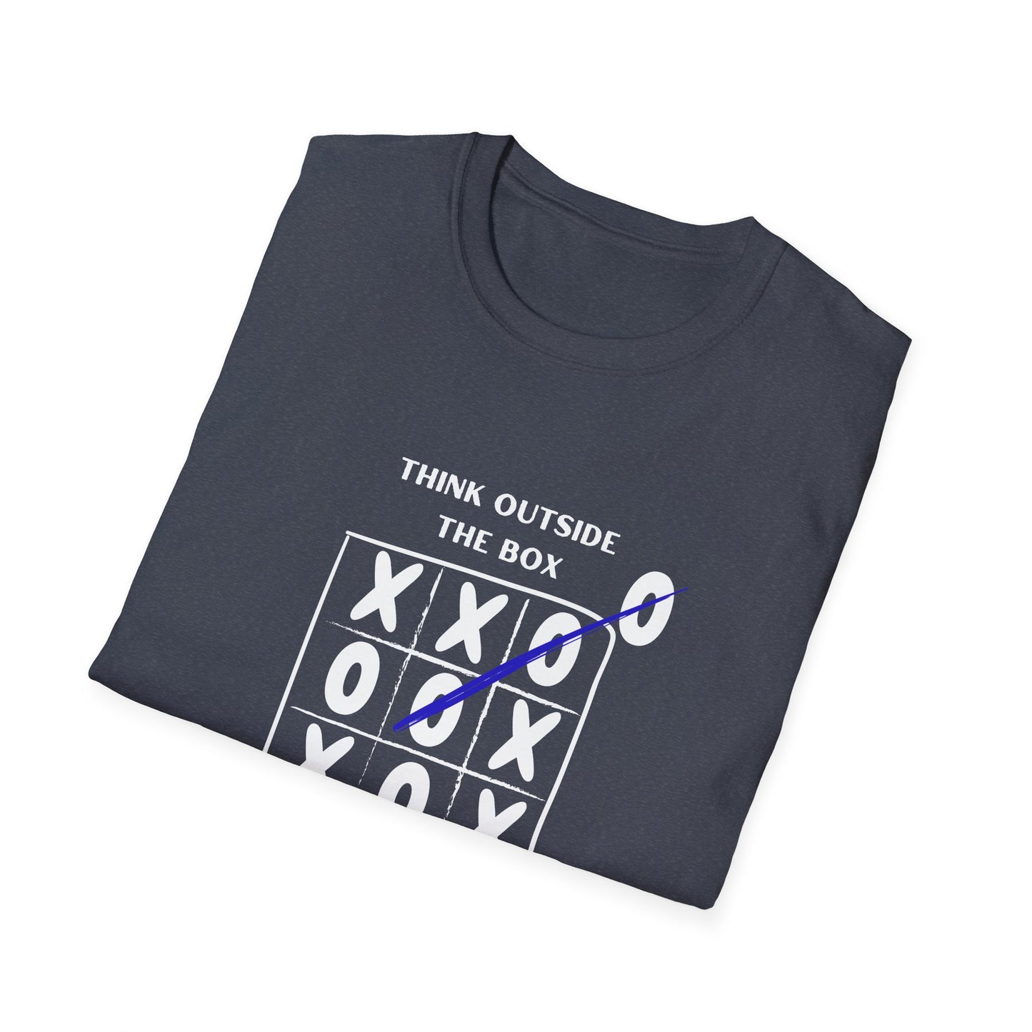 Think Outside the Box Unisex T-Shirt - Creative & Motivational Graphic Tee