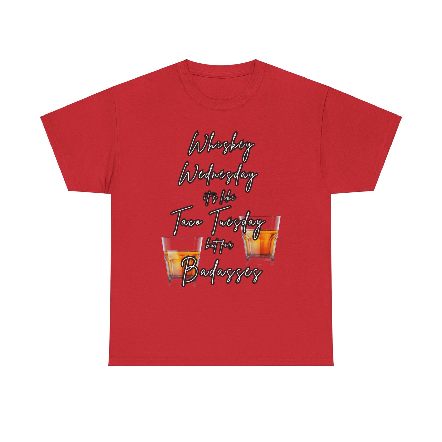 Whiskey Wednesday, Unisex Heavy Cotton Tee