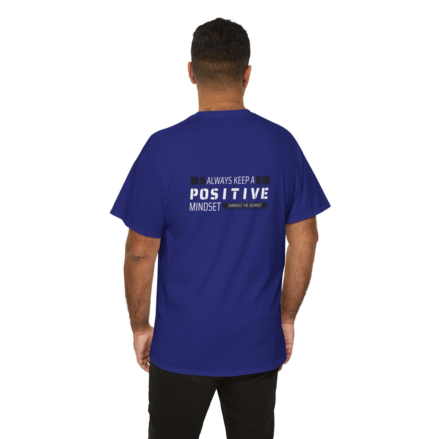 Positive Mindset Unisex Heavy Cotton Tee - Inspiring Daily Wear