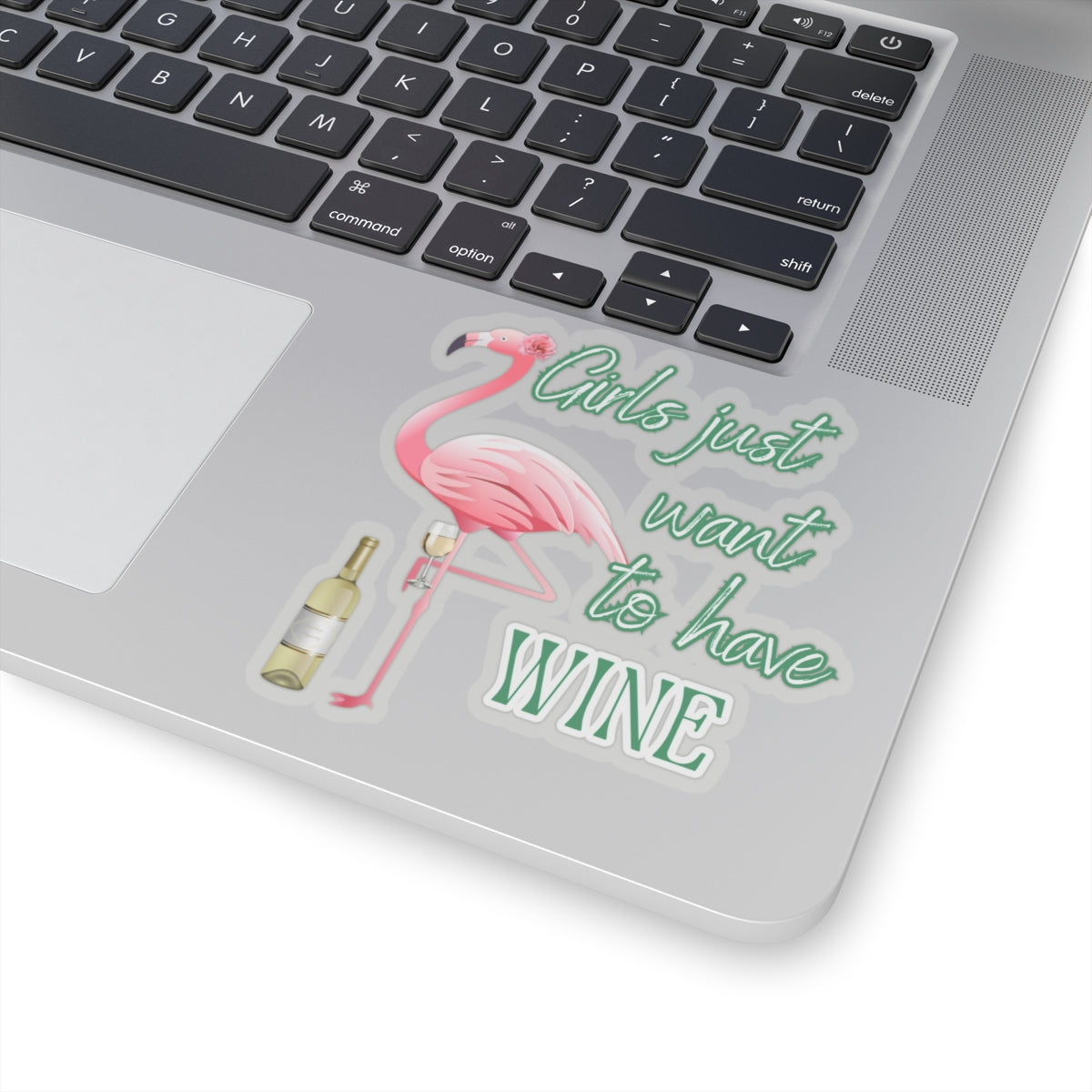 Girls just want to have Wine, Kiss-Cut Stickers