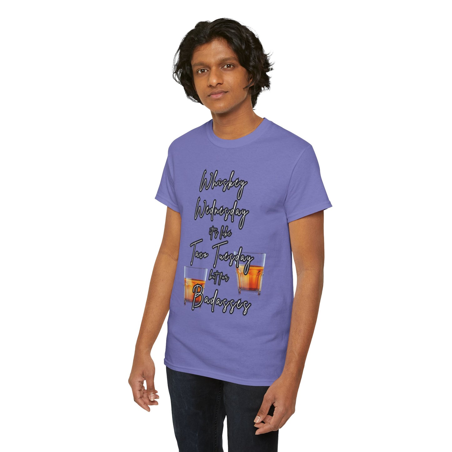 Whiskey Wednesday, Unisex Heavy Cotton Tee