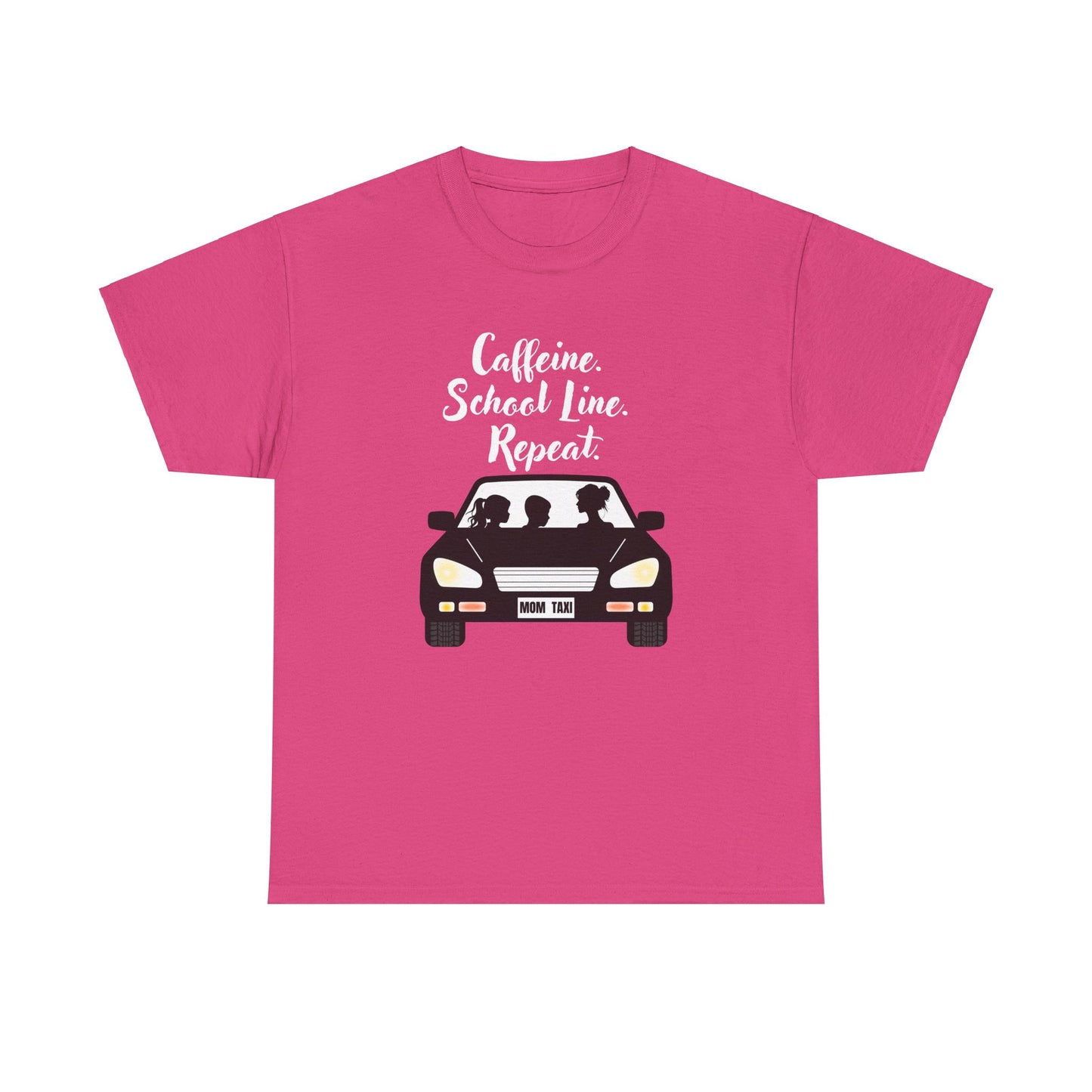 Retro Car Ride Unisex Heavy Cotton Tee - Fun Adventure Graphic Tee