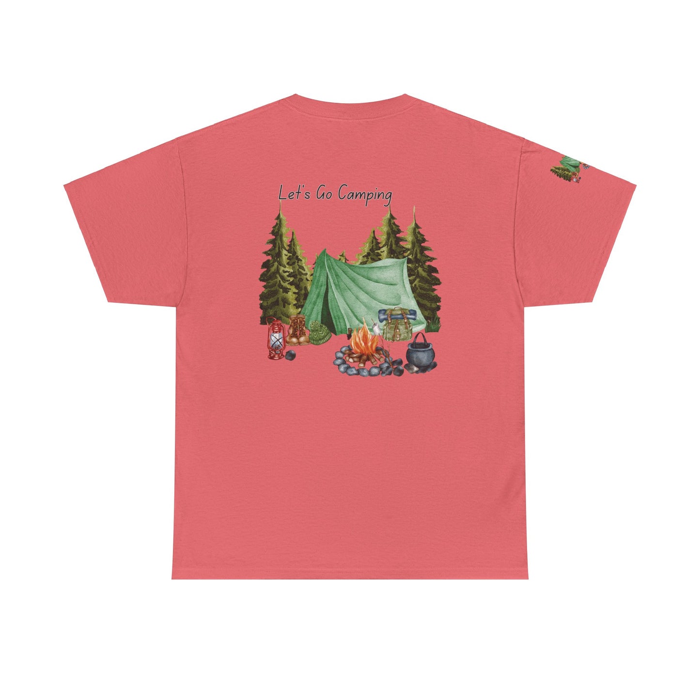 Fucking In Tents - Outdoor Adventure Camping Tee - Unisex Heavy Cotton Shirt with Nature Design