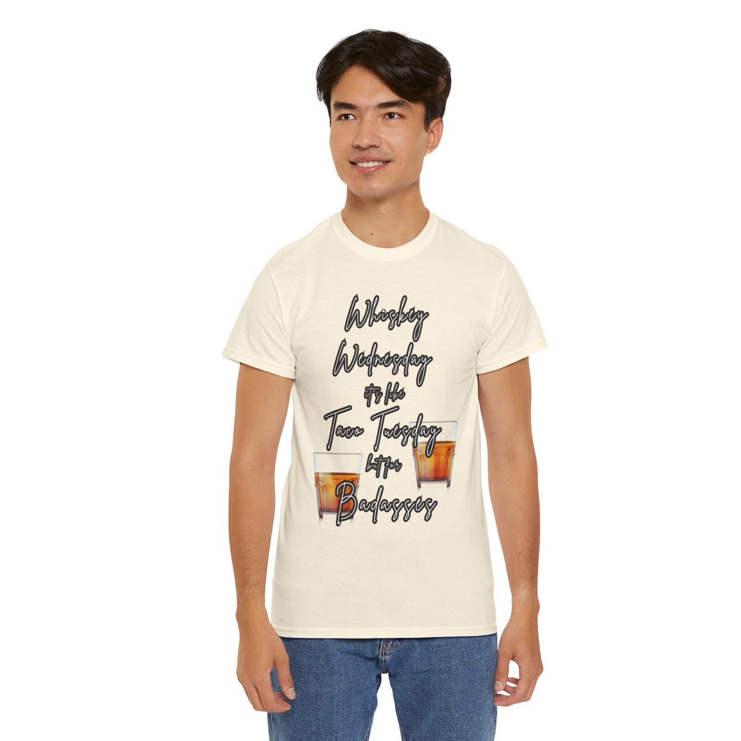 Whiskey Wednesday, Unisex Heavy Cotton Tee