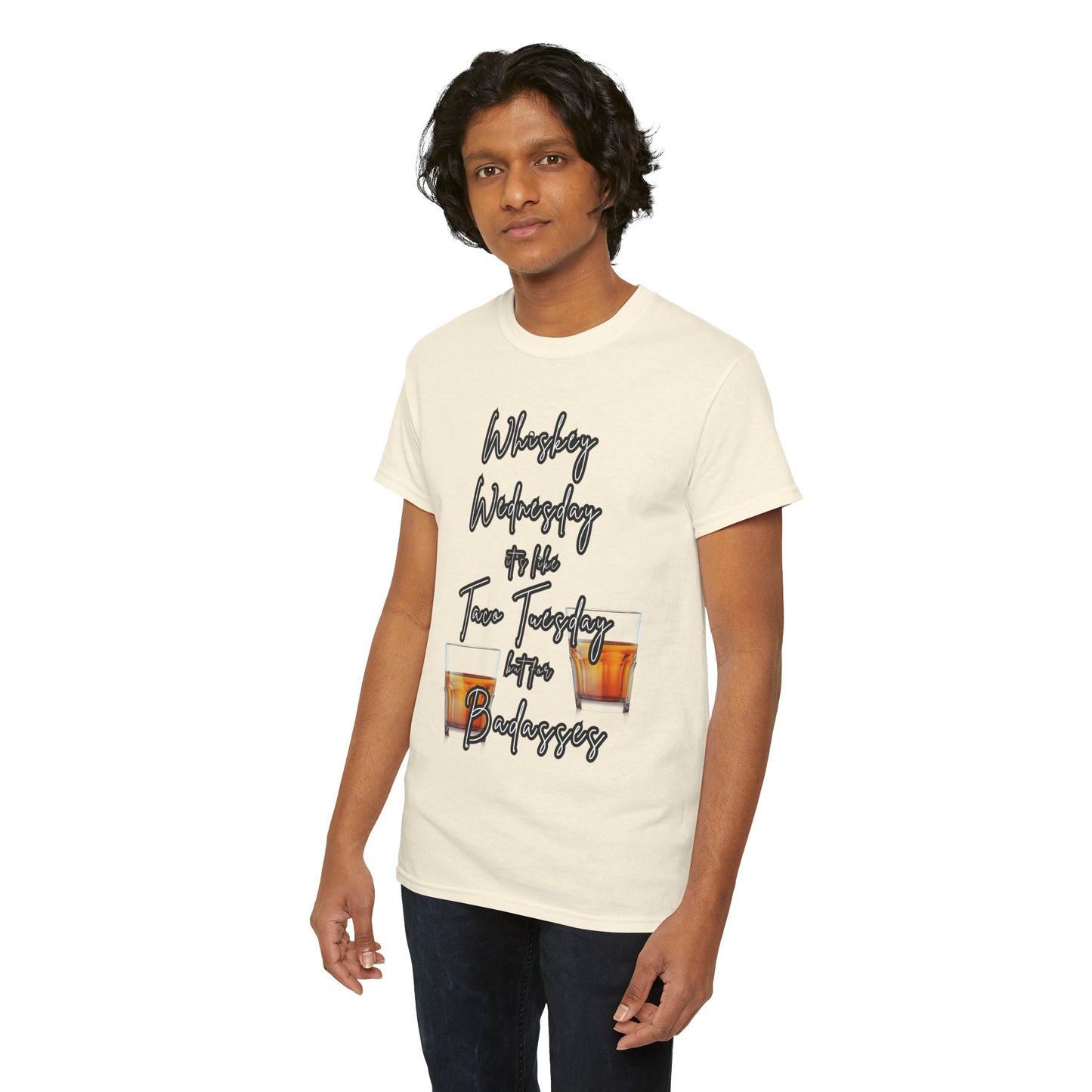Whiskey Wednesday, Unisex Heavy Cotton Tee