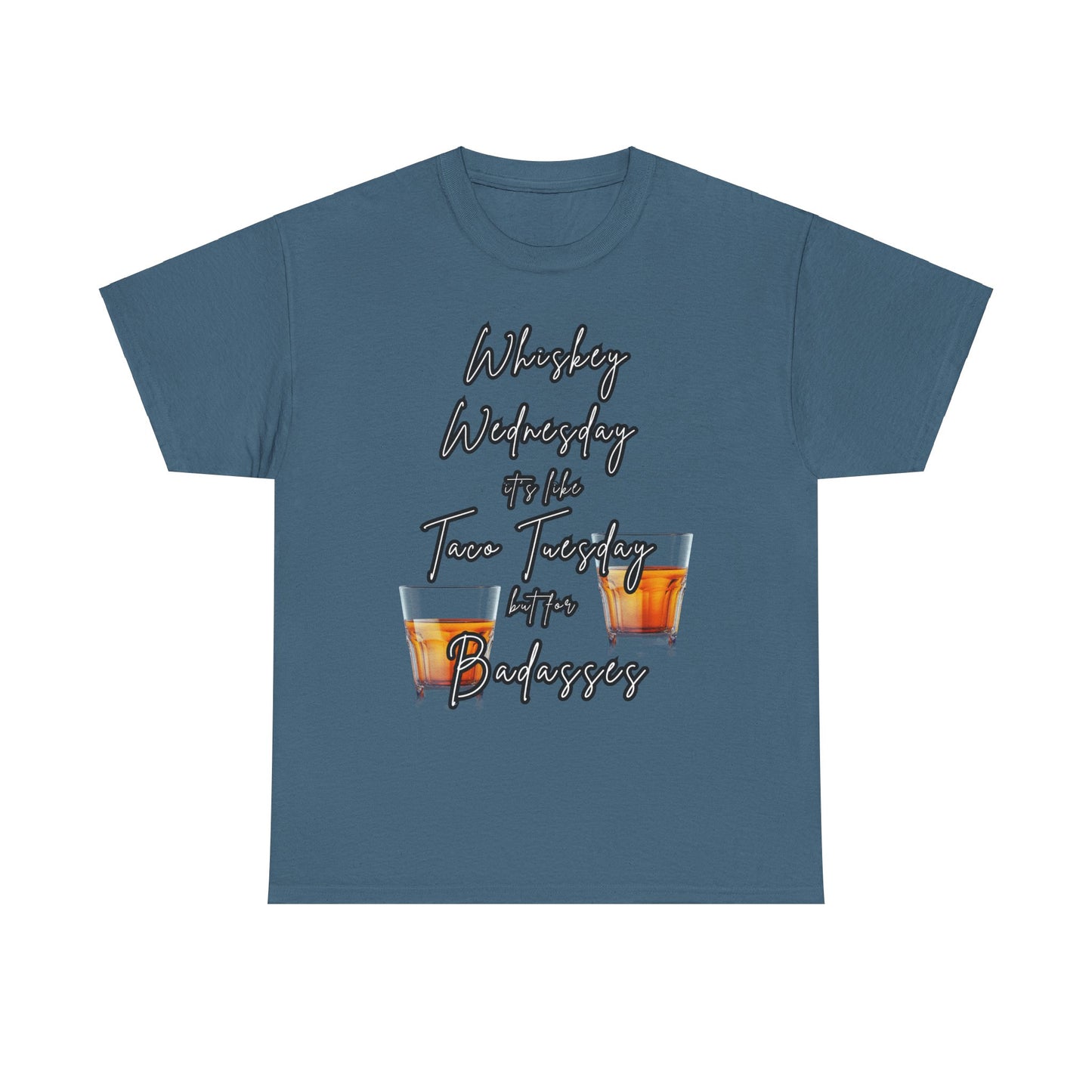 Whiskey Wednesday, Unisex Heavy Cotton Tee