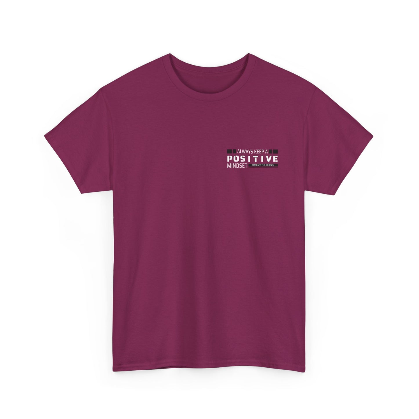 Positive Mindset Unisex Heavy Cotton Tee - Inspiring Daily Wear