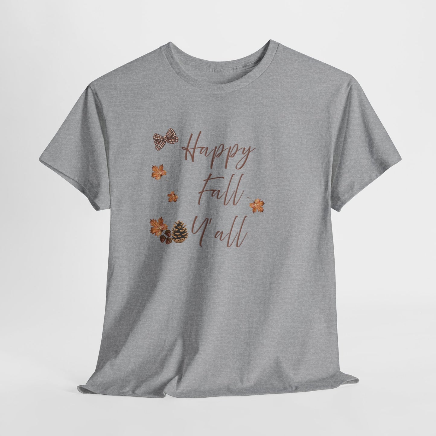 Happy Full Y'all Unisex Heavy Cozy Tee