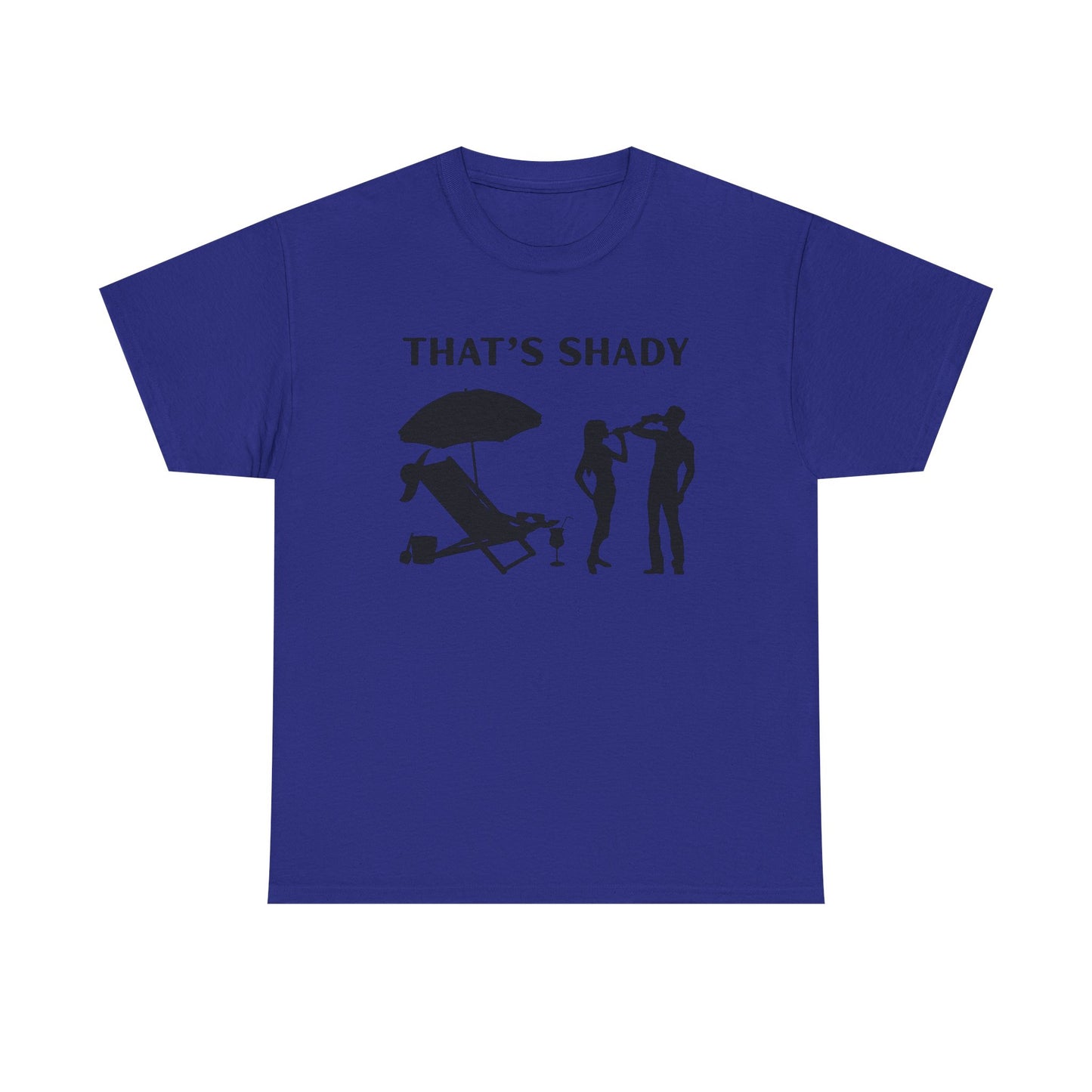 Funny Summer Tee, That's Shady Quote T-Shirt, Beach Dad Gift, Pool Party Outfits, Vacation Humor Tee, Unisex Cotton Shirt