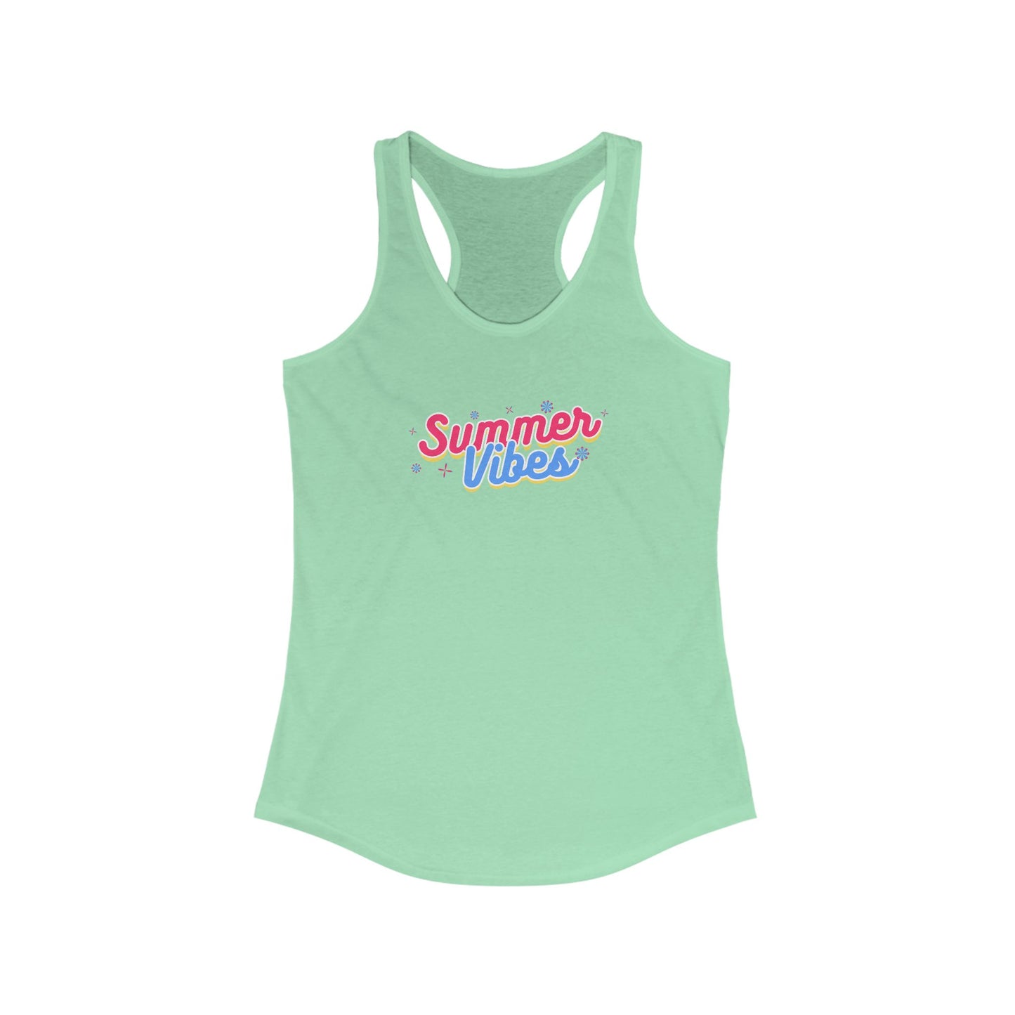 Summer Vibes Women's Racerback Tank Top