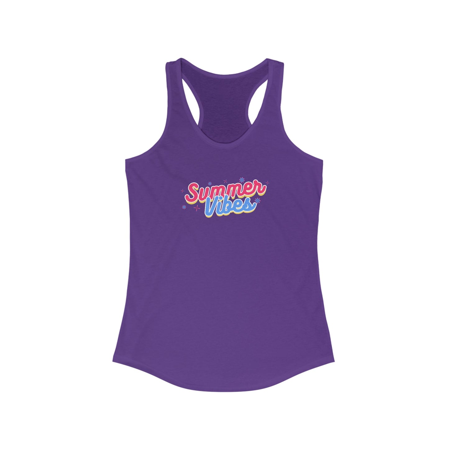 Summer Vibes Women's Racerback Tank Top
