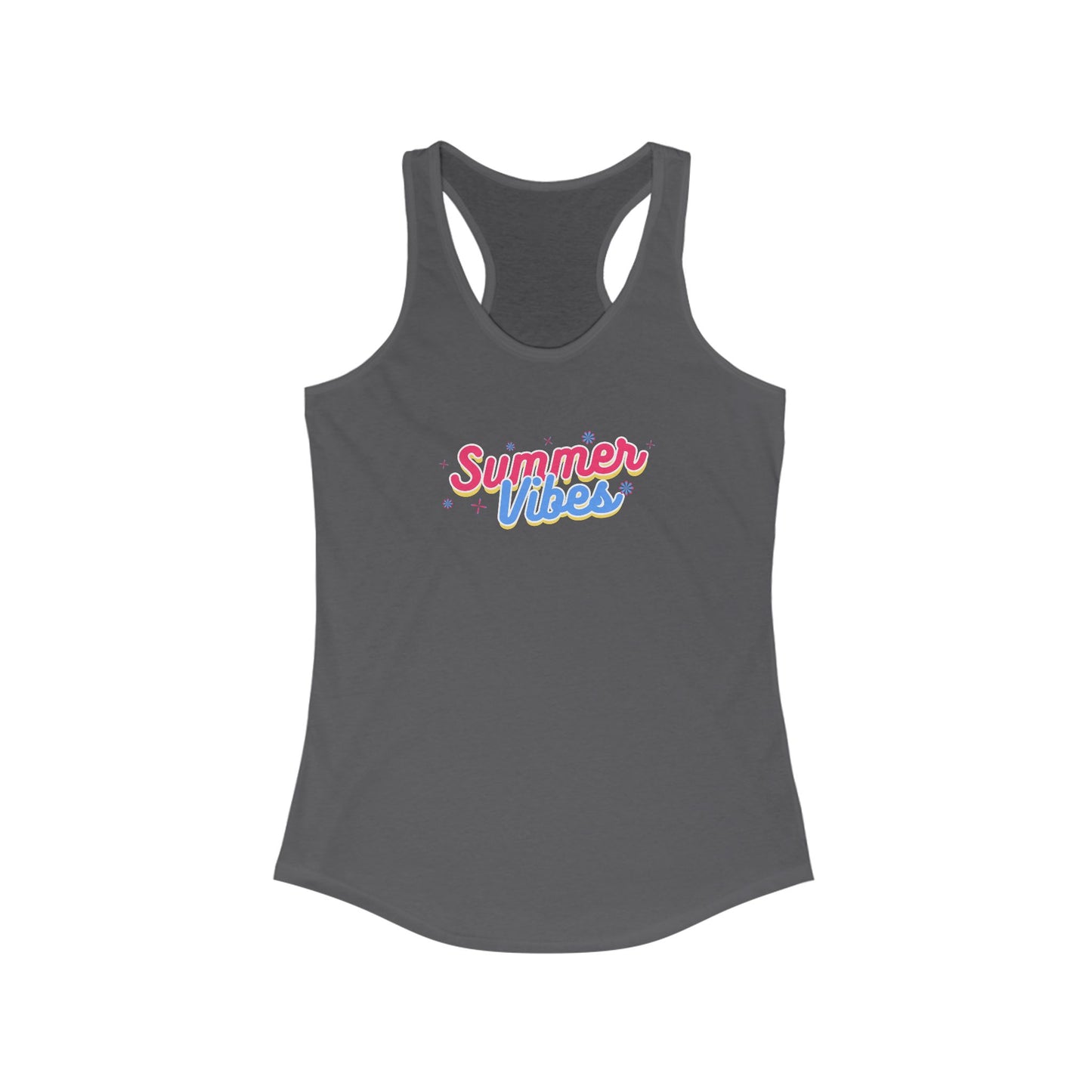 Summer Vibes Women's Racerback Tank Top