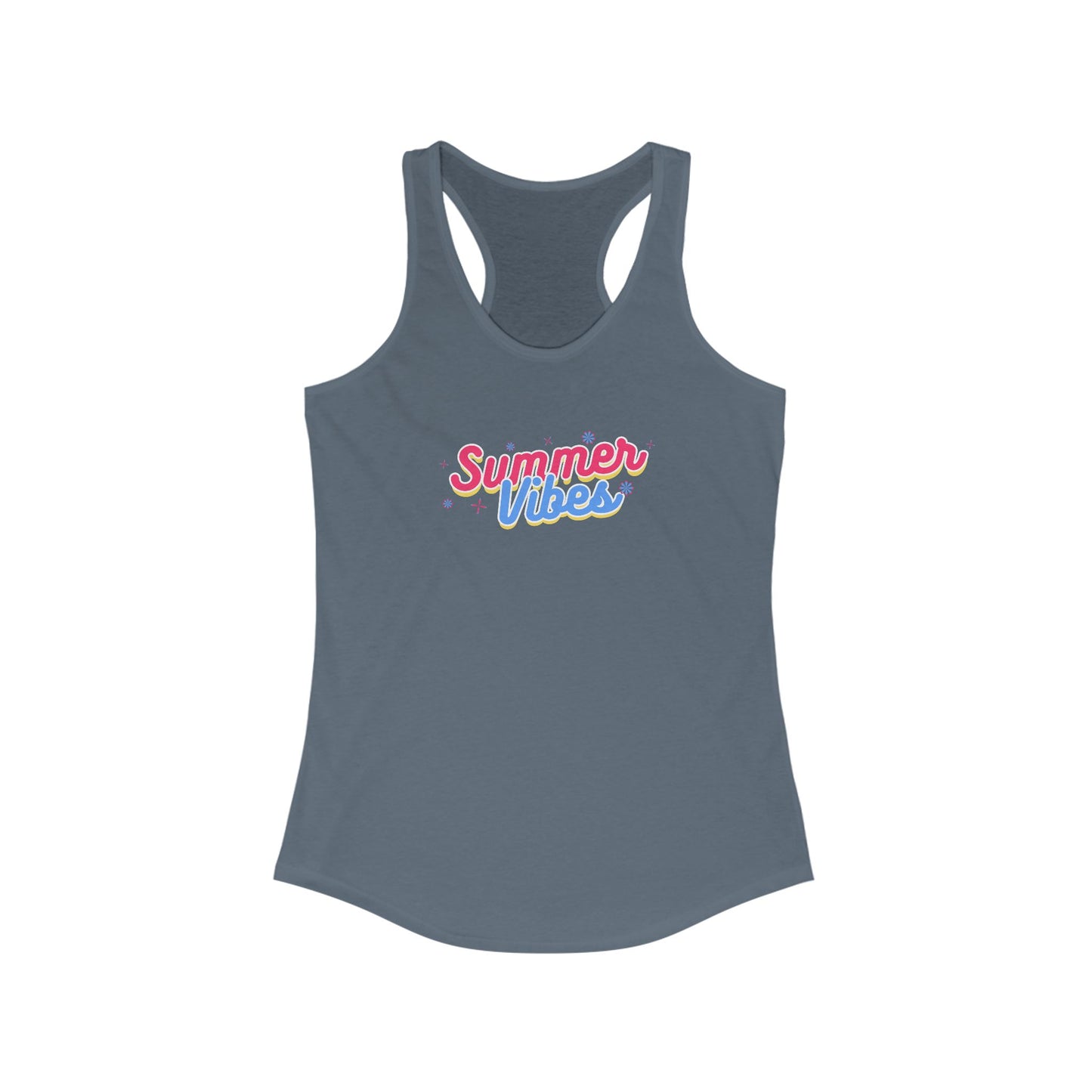 Summer Vibes Women's Racerback Tank Top