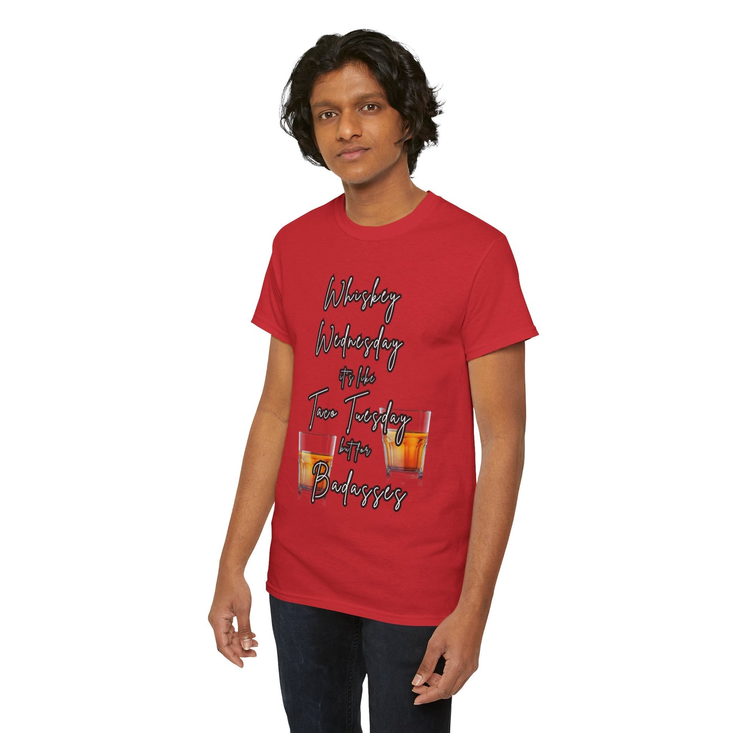 Whiskey Wednesday, Unisex Heavy Cotton Tee