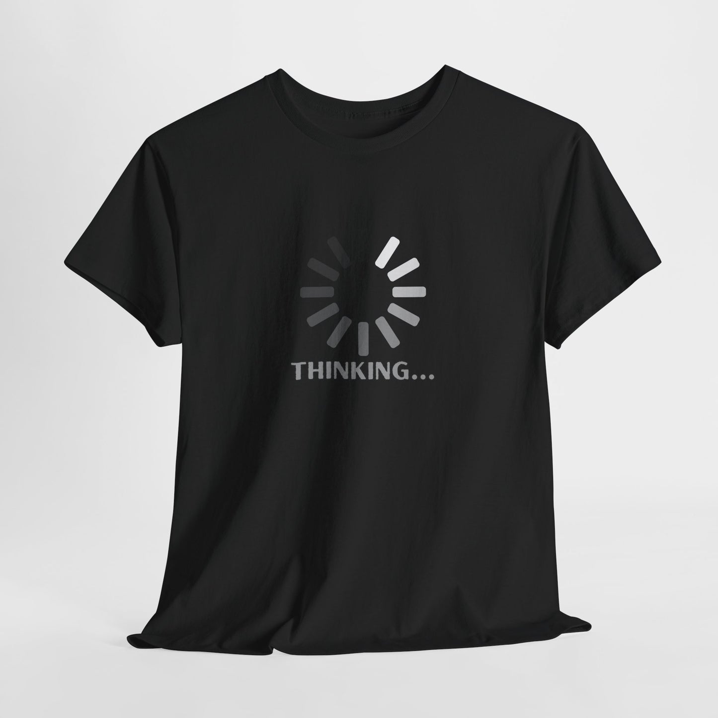 Thinking... Unisex Heavy Cotton Tee - Casual Stylish Graphic T-Shirt for Everyday Wear