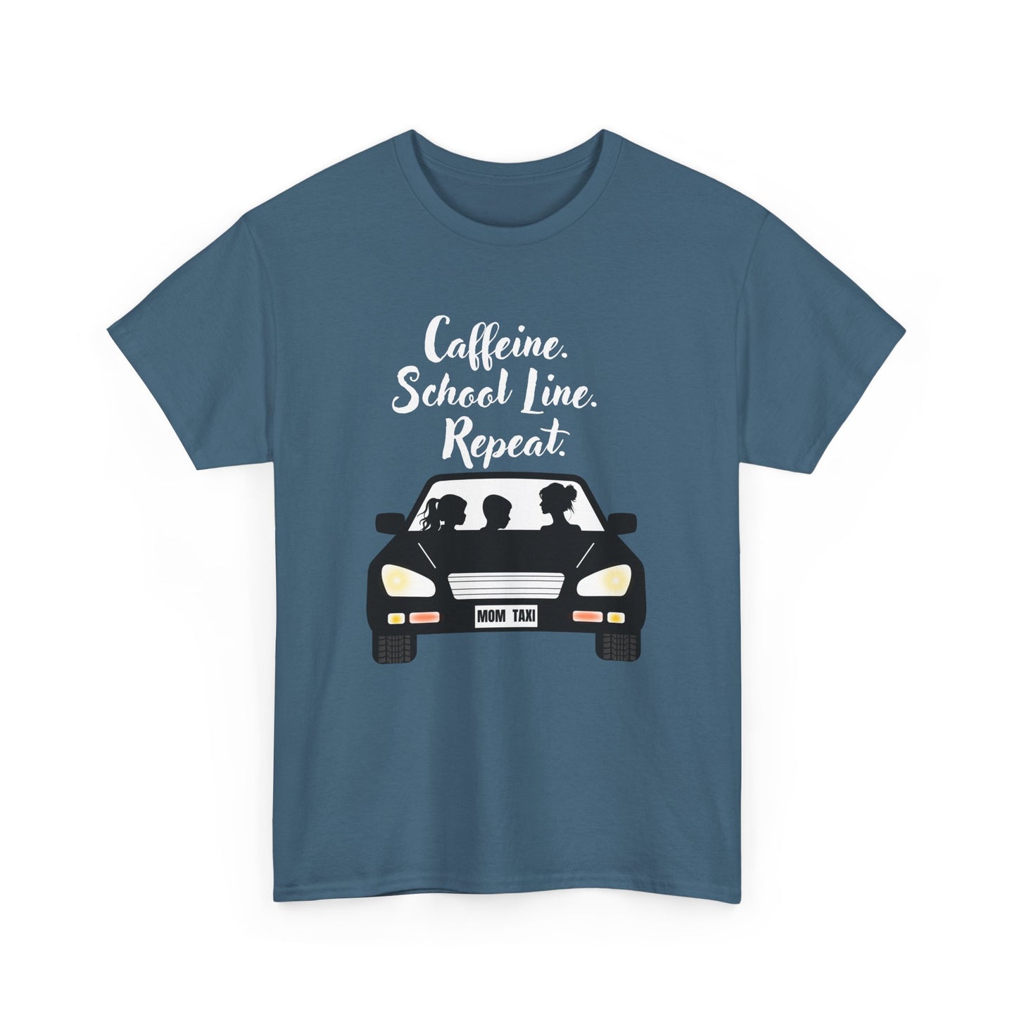 Retro Car Ride Unisex Heavy Cotton Tee - Fun Adventure Graphic Tee