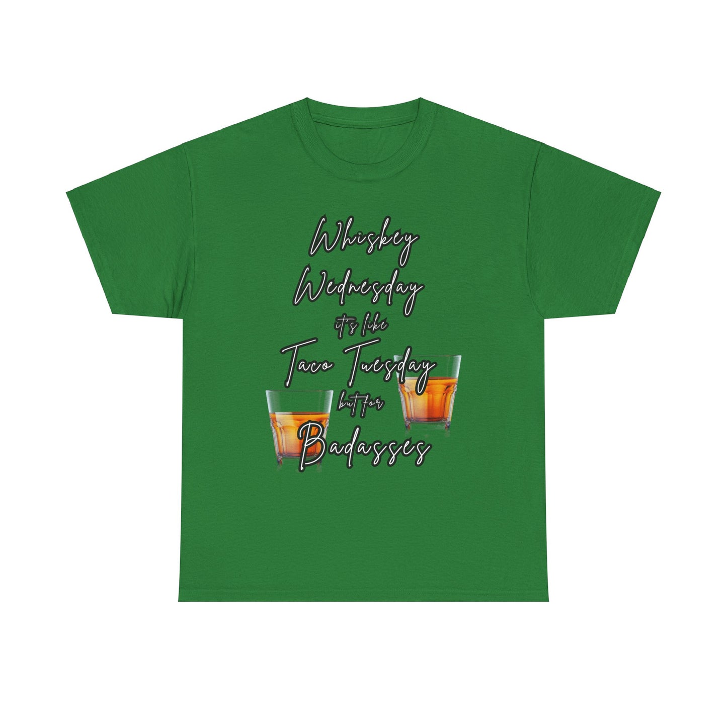 Whiskey Wednesday, Unisex Heavy Cotton Tee