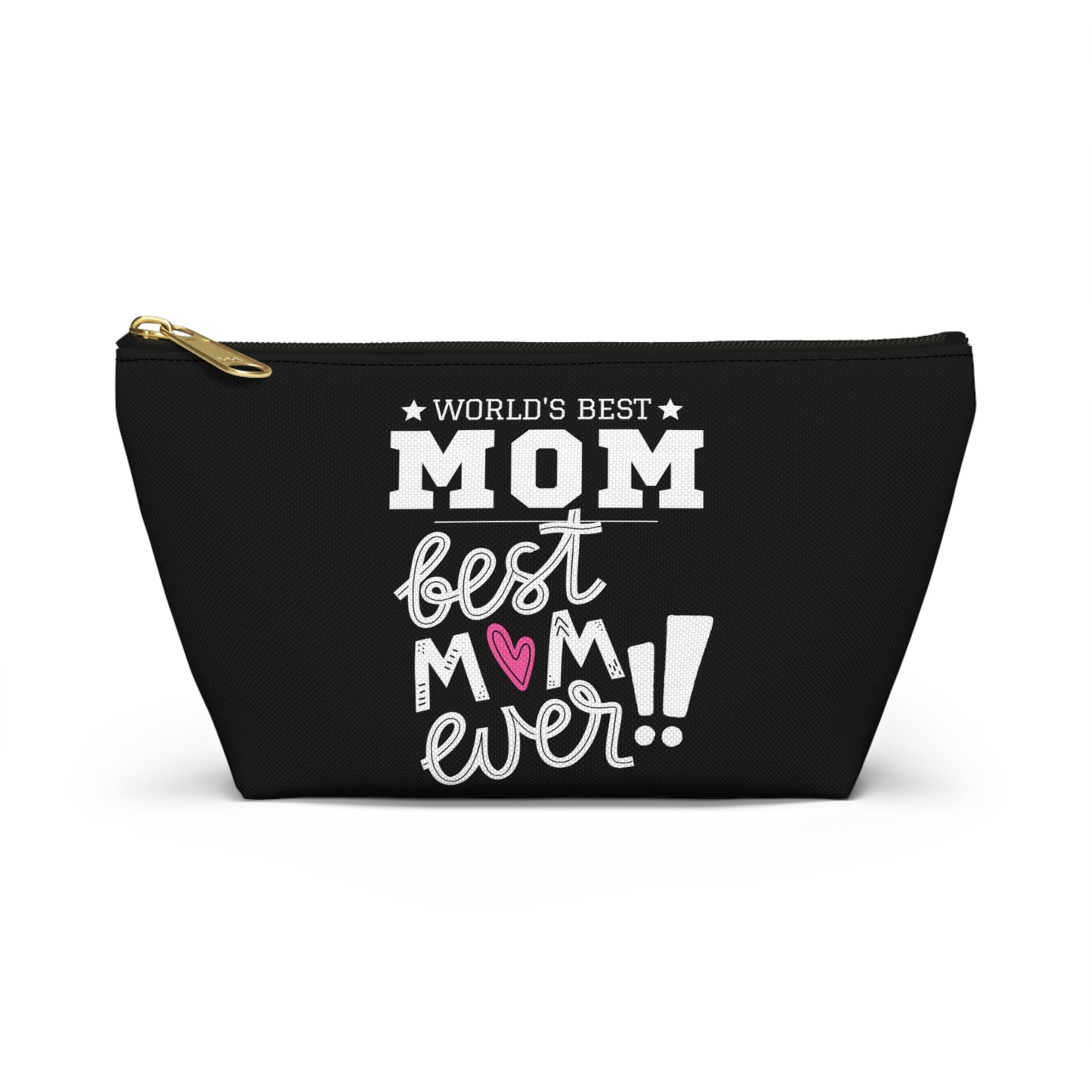 World's Best Mom Accessory Pouch - Perfect Gift for Mother's Day