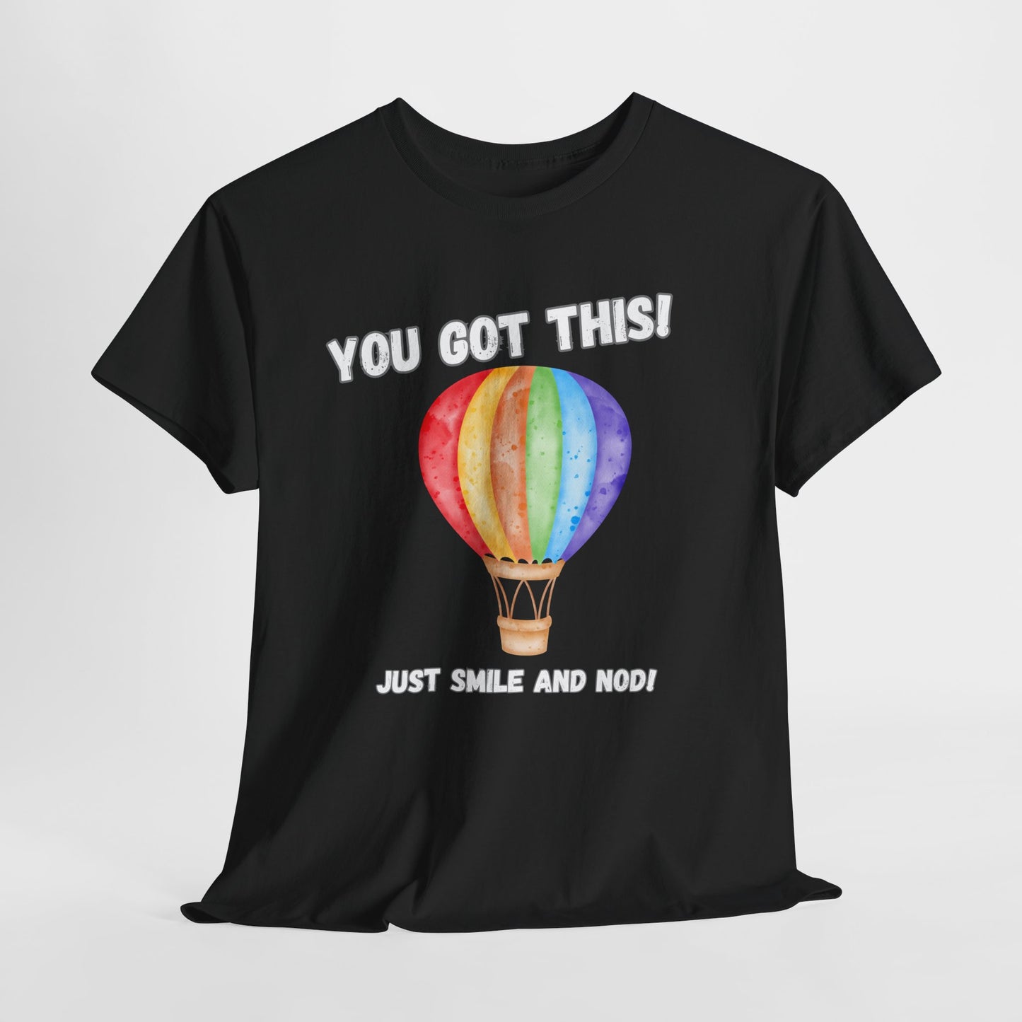 Inspirational Hot Air Balloon Tee - "You Got This!"