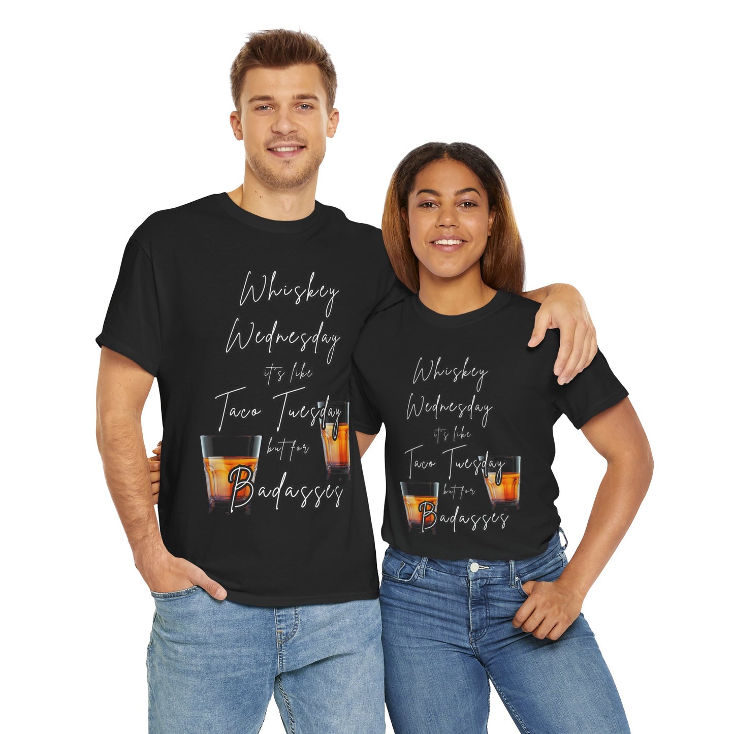 Whiskey Wednesday, Unisex Heavy Cotton Tee