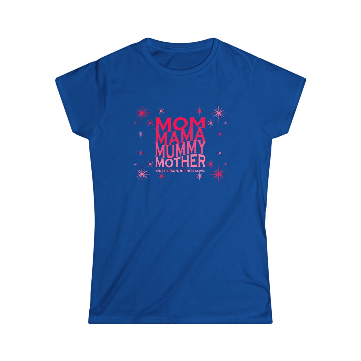 Mothers Day / Mom Love Women's Softstyle Tee - Cute Mother's Day Gift