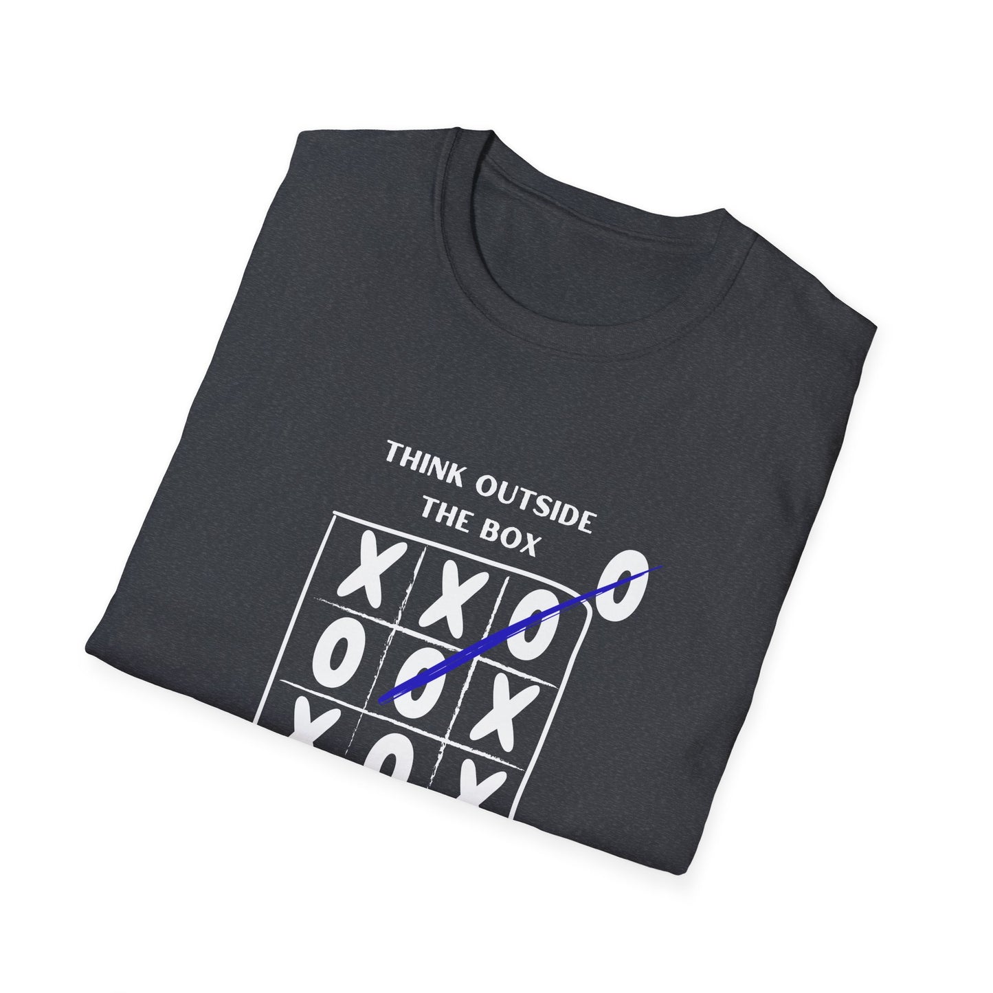 Think Outside the Box Unisex T-Shirt - Creative & Motivational Graphic Tee