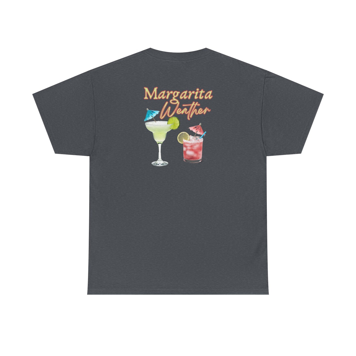 Margarita Vibe Unisex Heavy Cotton Tee, Perfect for Summer Gatherings, Beach Days, Birthday Celebrations, Drink Lovers, Casual Wear
