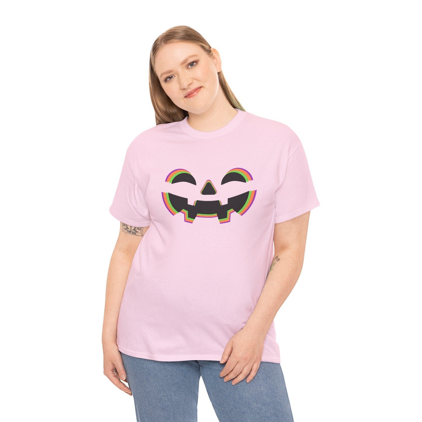 Halloween Pumpkin Cotton Tee
