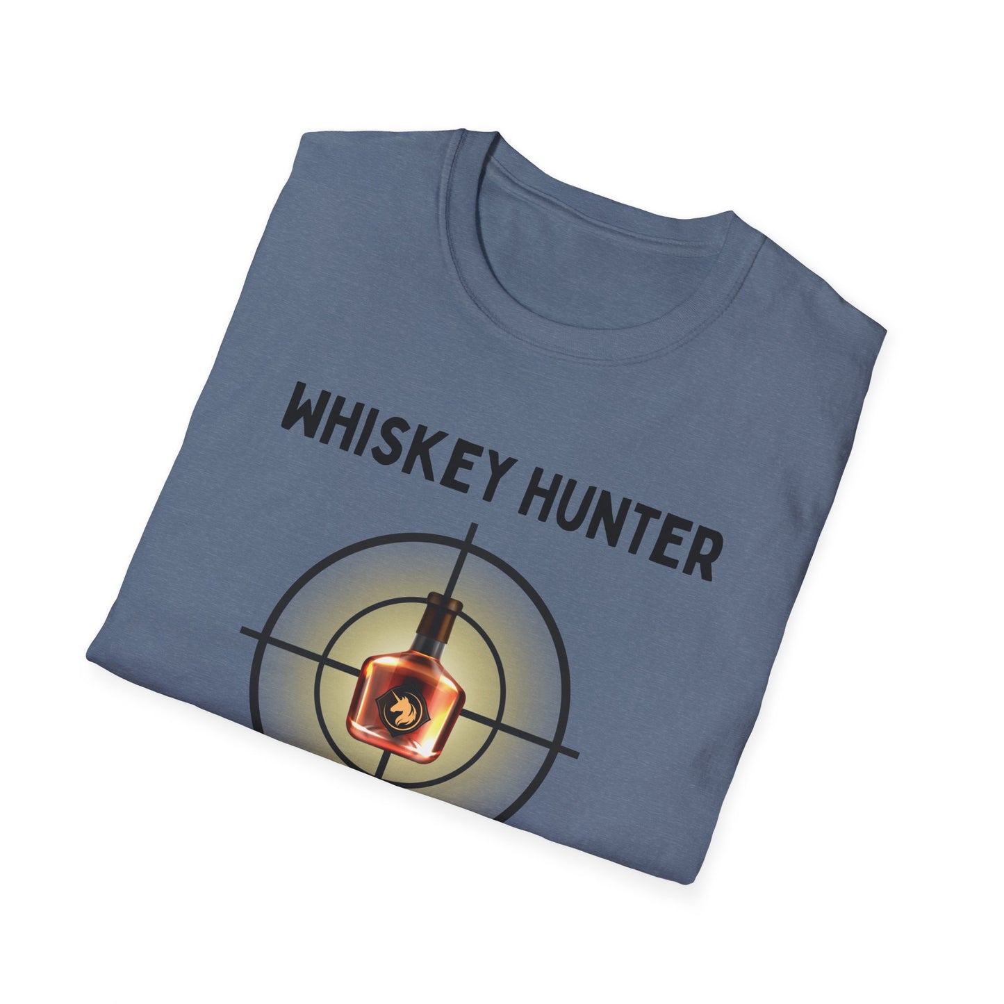 Whiskey Hunter Unisex Softstyle T-Shirt - For Hunting Enthusiasts