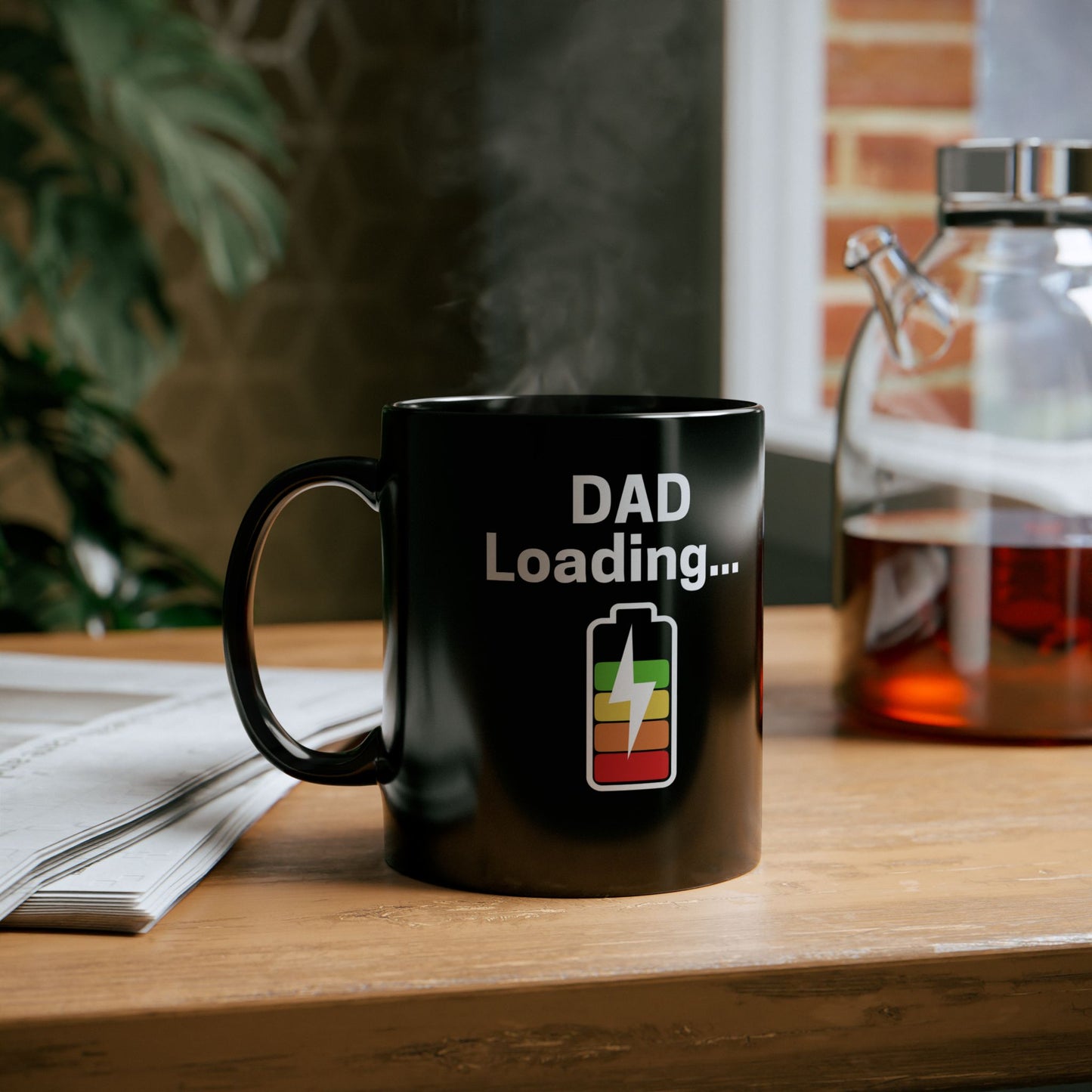 Funny Dad Loading Coffee Mug - Perfect Gift for Father's Day & Holidays