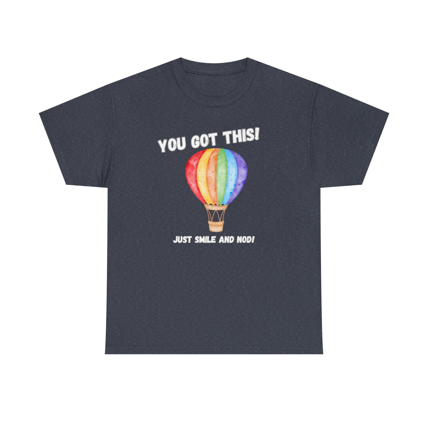 Inspirational Hot Air Balloon Tee - "You Got This!"